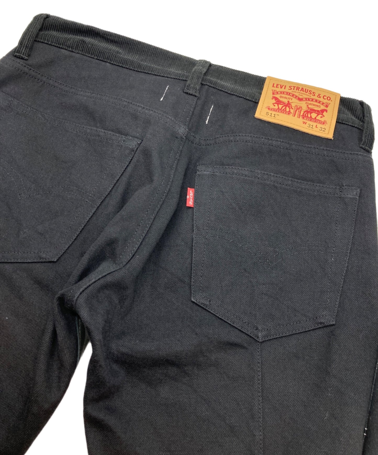 [Pre-owned] eYe COMME des GARCONS JUNYAWATANABE MAN horseleather pants WO-P901/AD2014