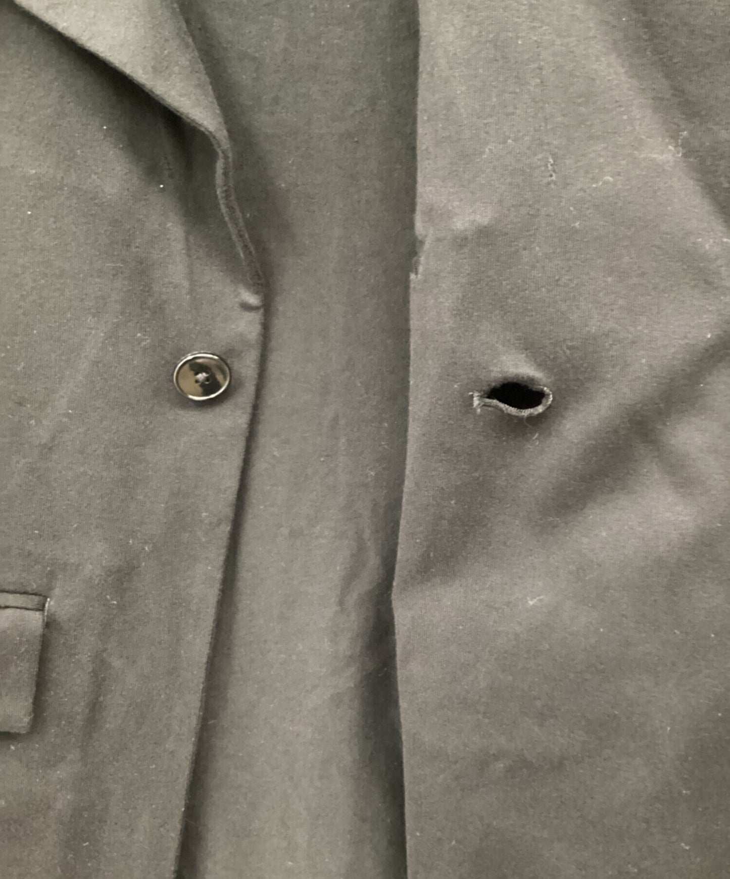 [Pre-owned] GROUND Y Asymmetrical Jersey Tailored Jacket GW-J01-011