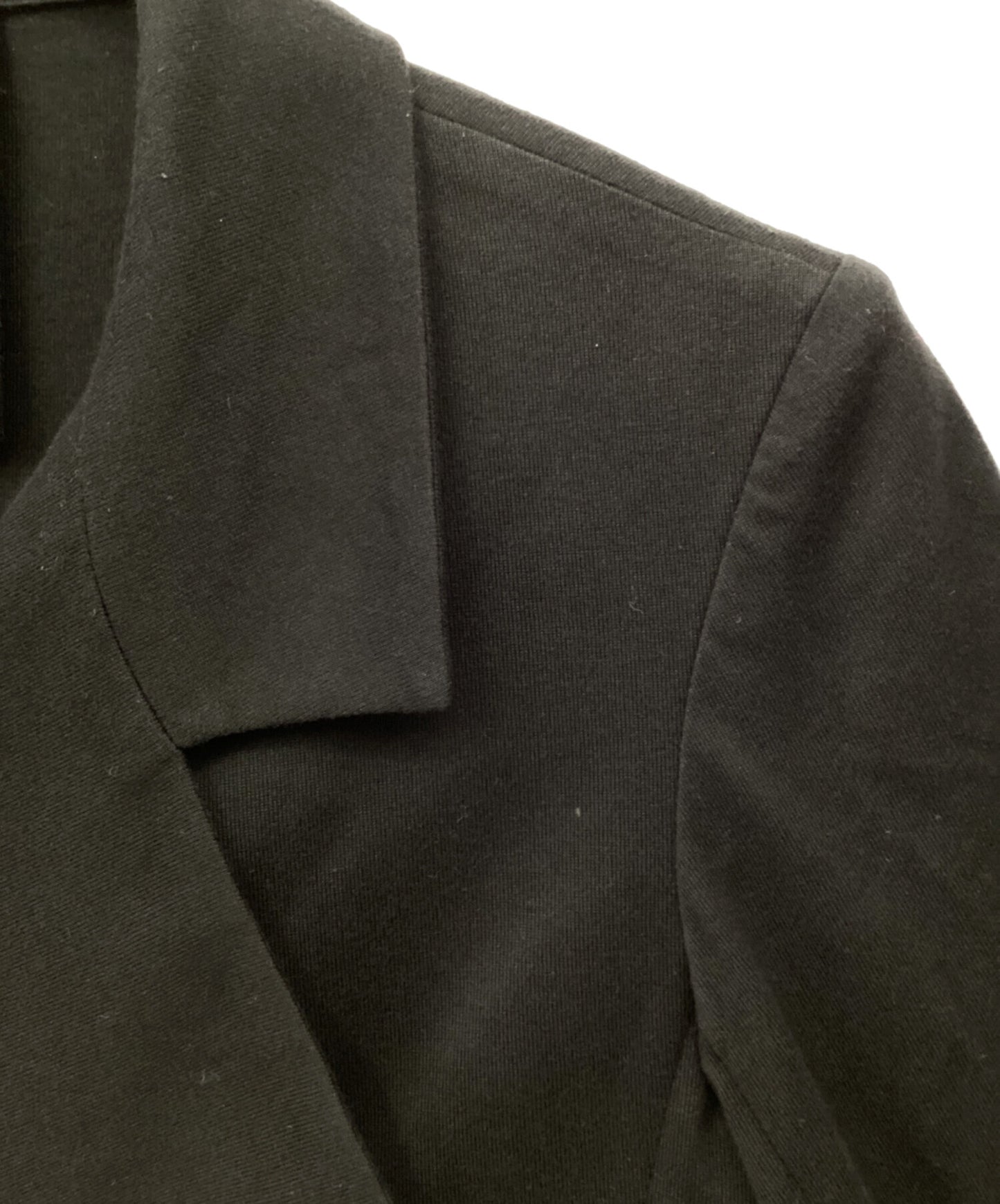 [Pre-owned] GROUND Y Asymmetrical Jersey Tailored Jacket GW-J01-011