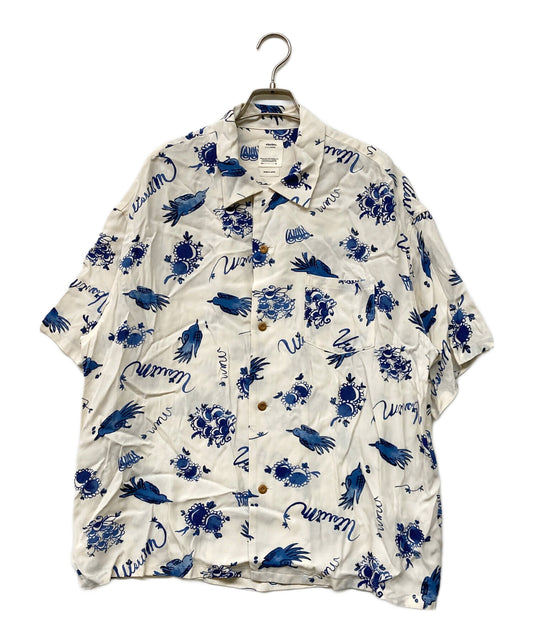 [Pre-owned] VISVIM WALLIS SHIRT S/S SUNNYBIRD / short sleeve / open collar shirt / open collar shirt / rayon shirt / full pattern / oversized / high-twisted rayon crepe / MADE IN JAPAN / made in Japan 0122105011017