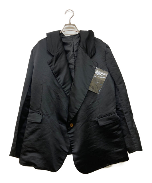 [Pre-owned] COMME des GARCONS Modified Tailored Jacket / Jacket / Asymmetrical / Tailored / Oversize / 1B / 1 Button / Designer / Mode / Domestic / MADE IN JAPAN / Made in Japan / Black / Spring / Autumn GE-J021