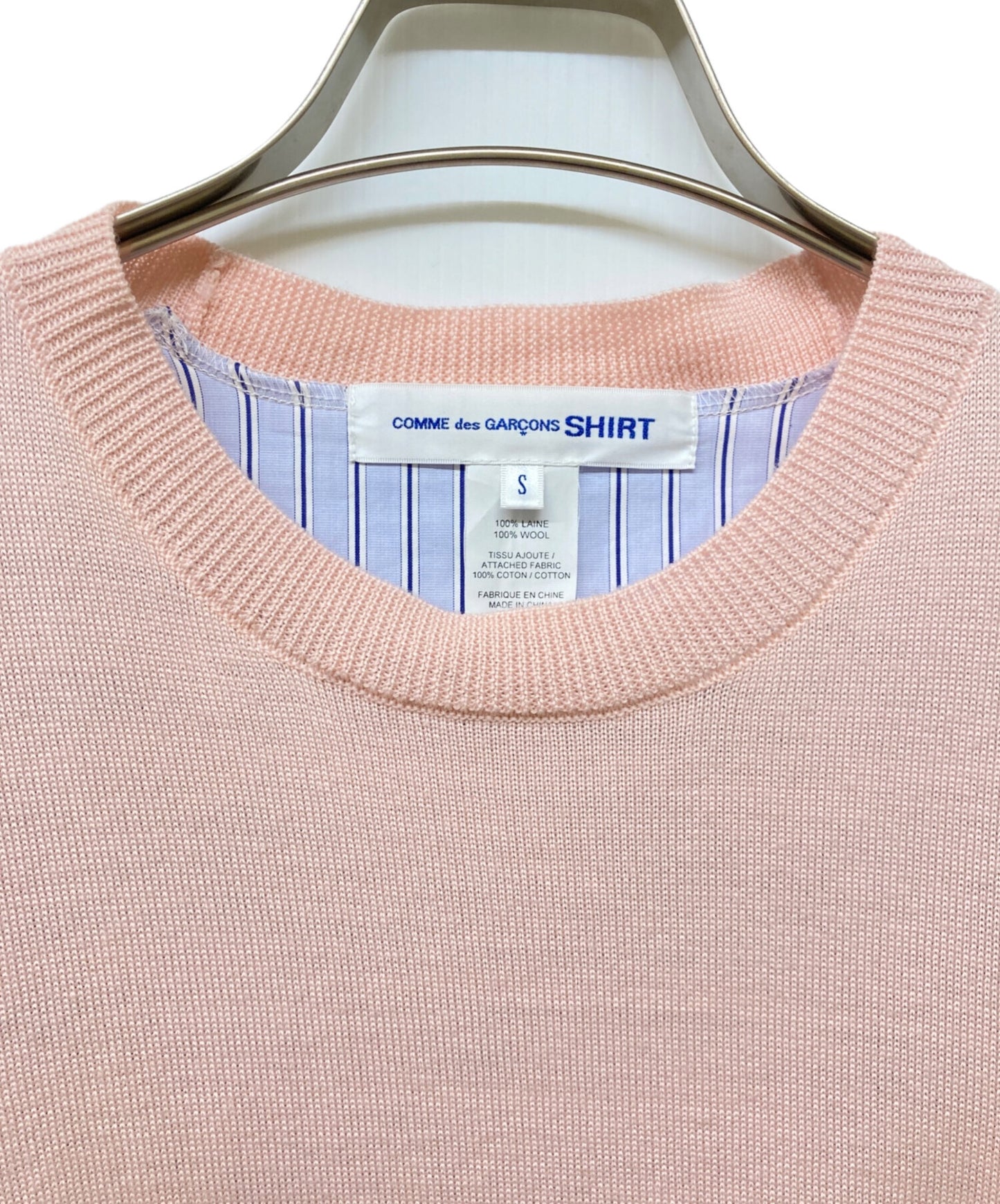 [Pre-owned] COMME des GARCONS SHIRT Shirt-switched knit S28504