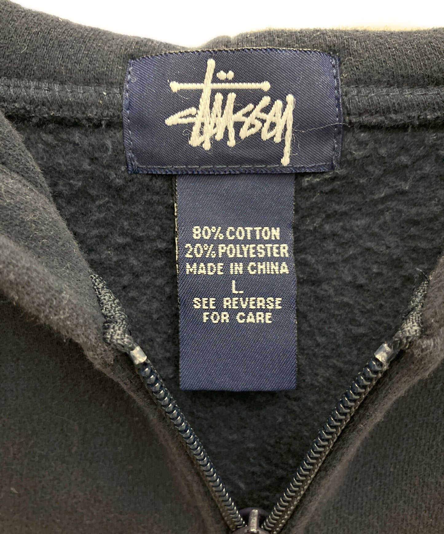 [Pre-owned] stussy zip hoodie