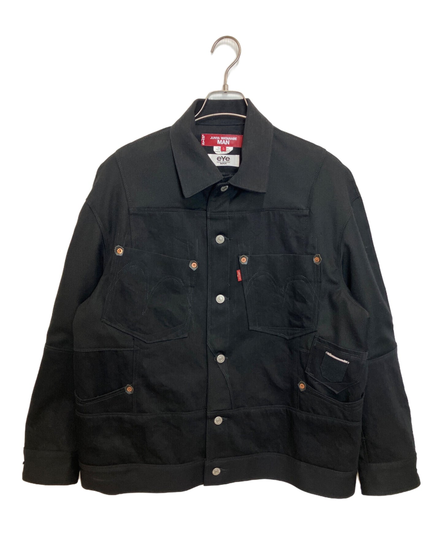 [Pre-owned] eYe COMME des GARCONS JUNYAWATANABE MAN Cotton denim and wool serge WL-J910