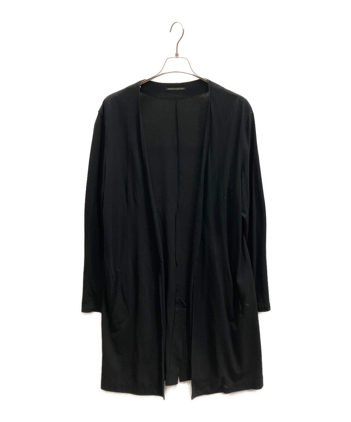 [Pre-owned] Yohji Yamamoto pour homme collarless long coat HH-J57-047
