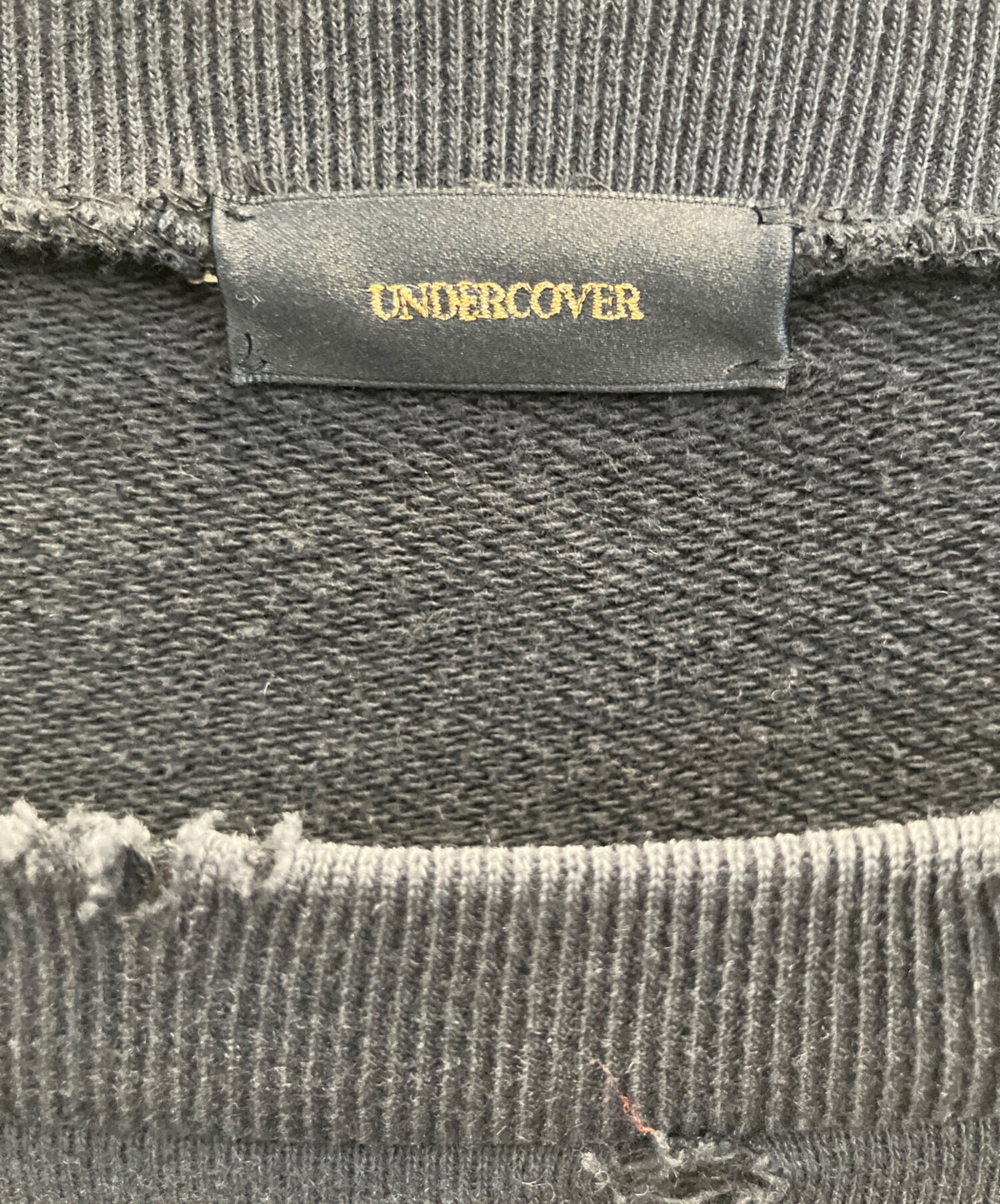 [Pre-owned] UNDERCOVER Crushed Sweatshirt UCT4801