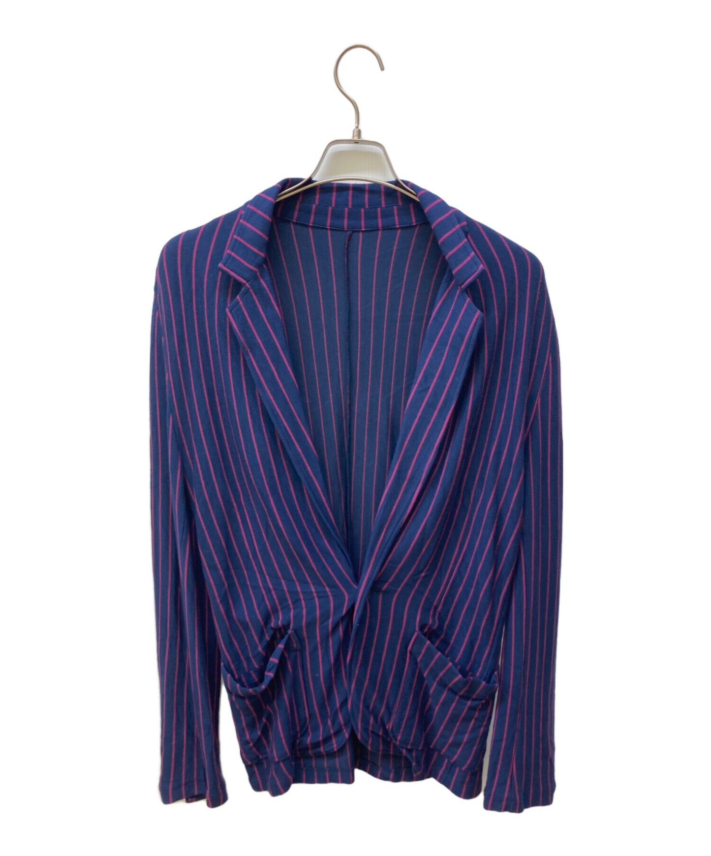 [Pre-owned] Hysteric Glamour Silk-blend striped jacket 0243CJ05