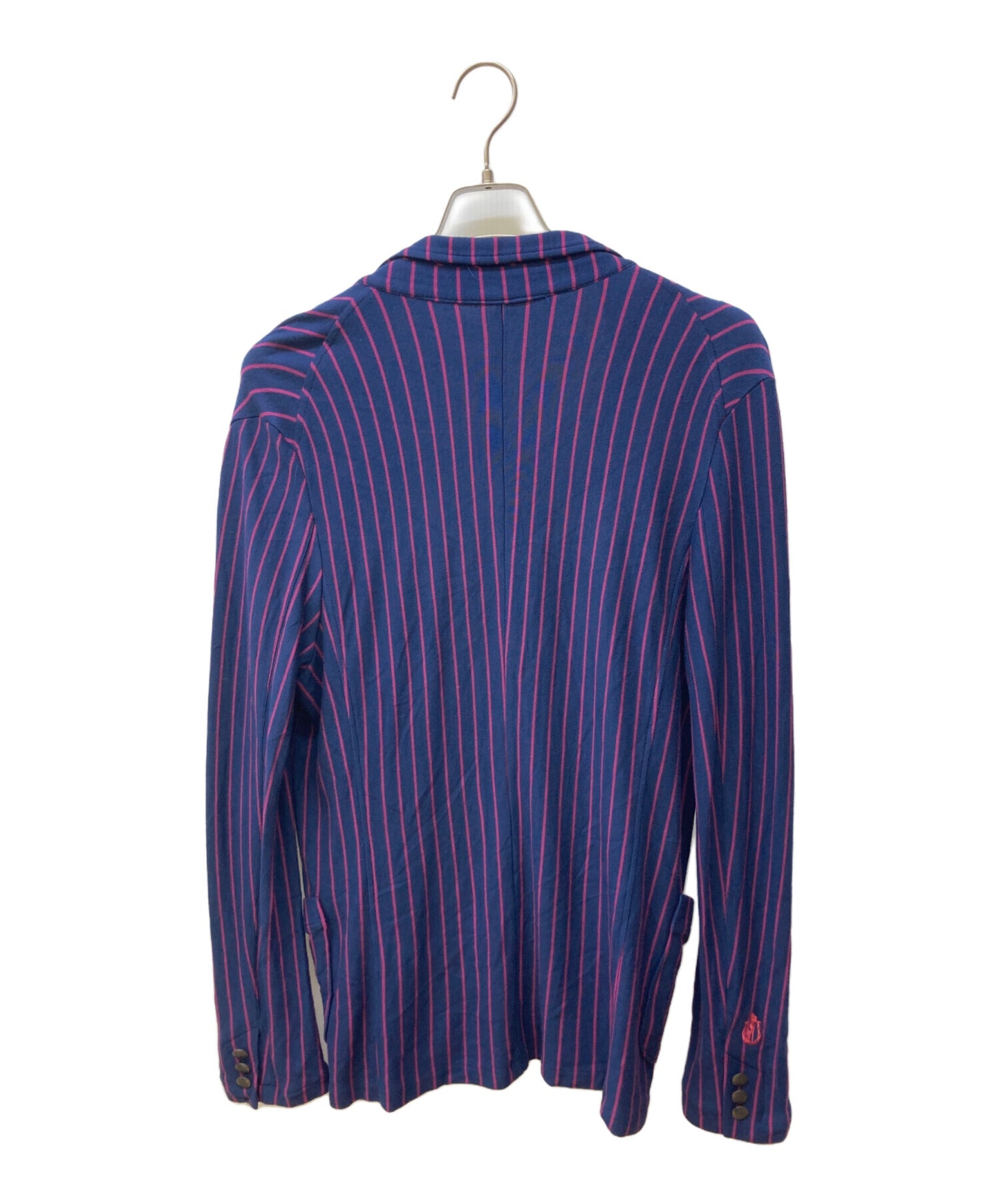 [Pre-owned] Hysteric Glamour Silk-blend striped jacket 0243CJ05