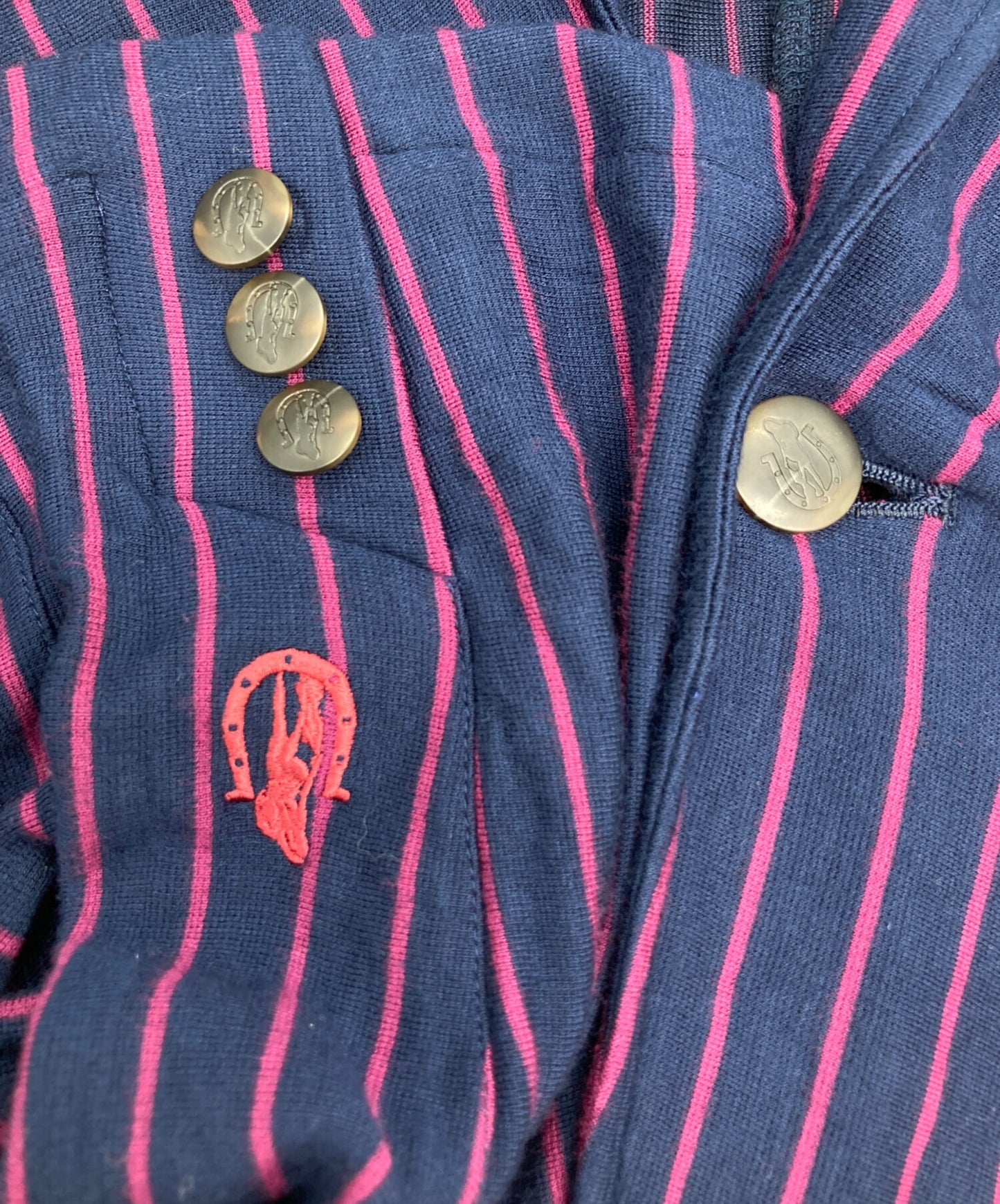 [Pre-owned] Hysteric Glamour Silk-blend striped jacket 0243CJ05