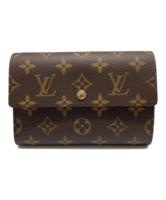 [Pre-owned] LOUIS VUITTON Monogram Porte-Tresor Ettui Papier M61202