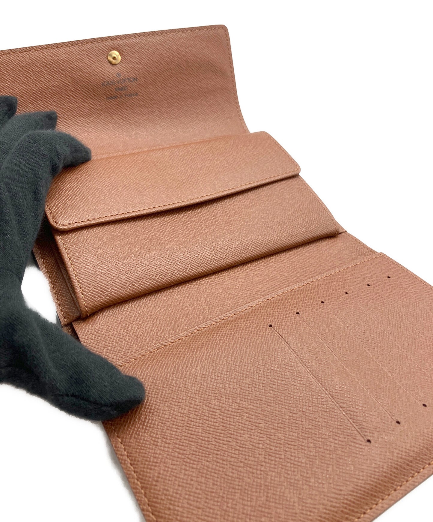 [Pre-owned] LOUIS VUITTON Monogram Porte-Tresor Ettui Papier M61202