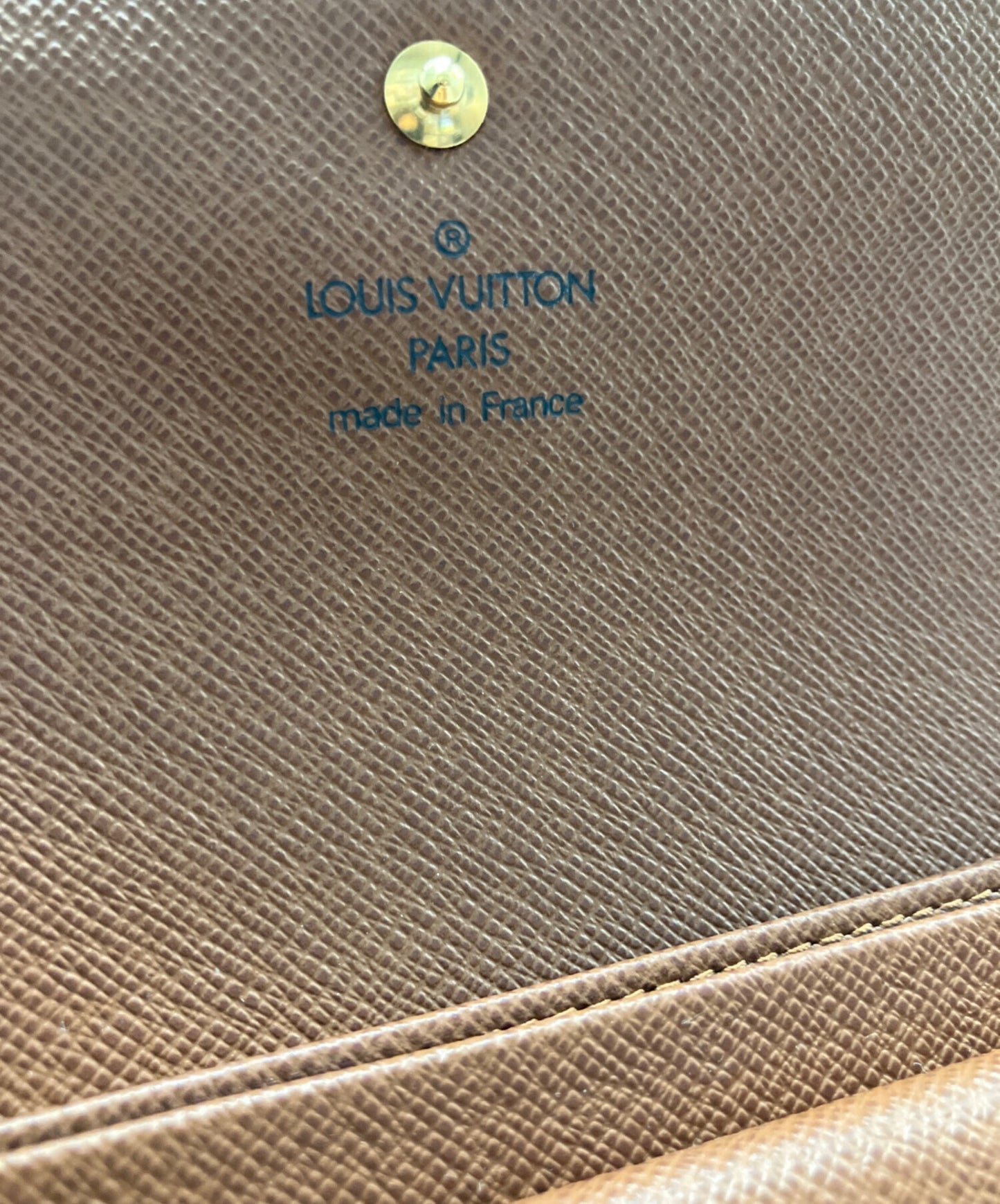 [Pre-owned] LOUIS VUITTON Monogram Porte-Tresor Ettui Papier M61202