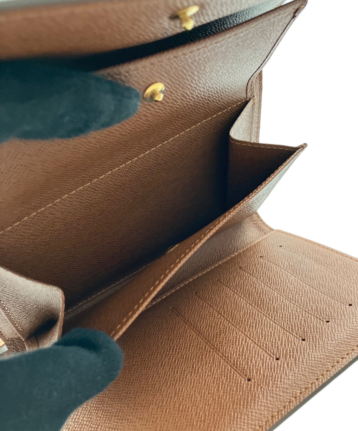 [Pre-owned] LOUIS VUITTON Monogram Porte-Tresor Ettui Papier M61202