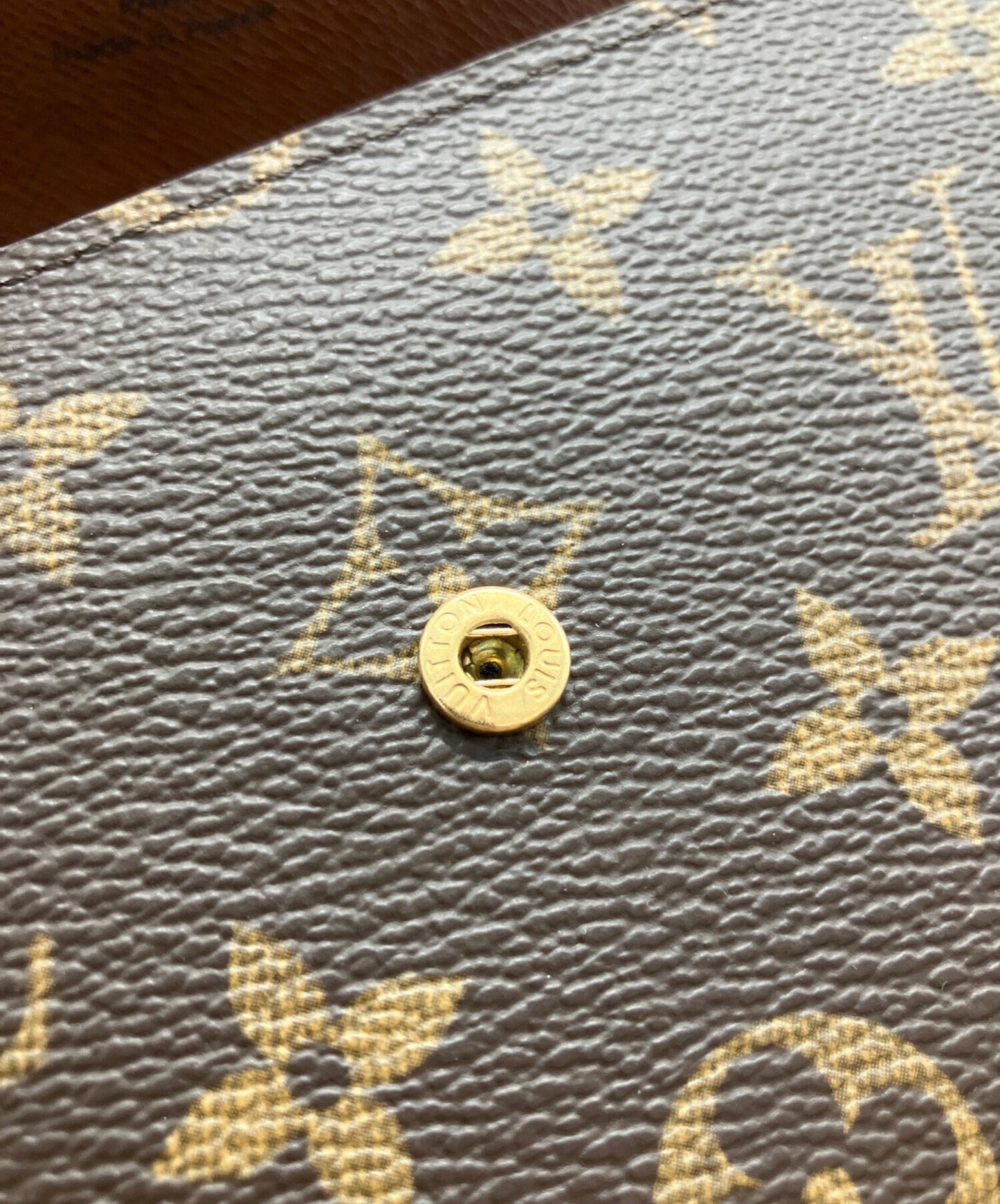 [Pre-owned] LOUIS VUITTON Monogram Porte-Tresor Ettui Papier M61202