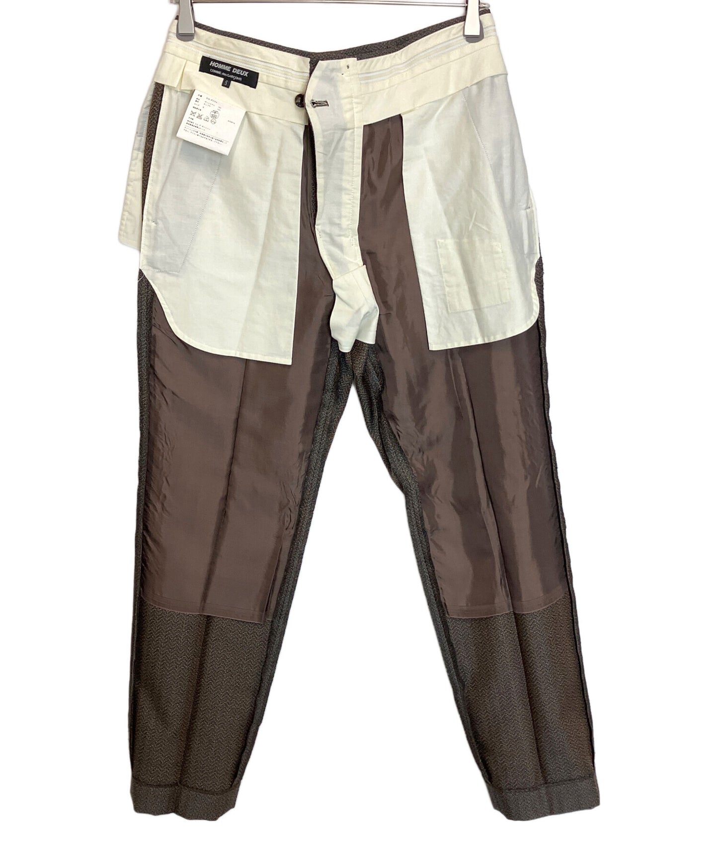 [Pre-owned] COMME des GARCONS HOMME DEUX full-length pants with a full pattern DS-P036 AD2016