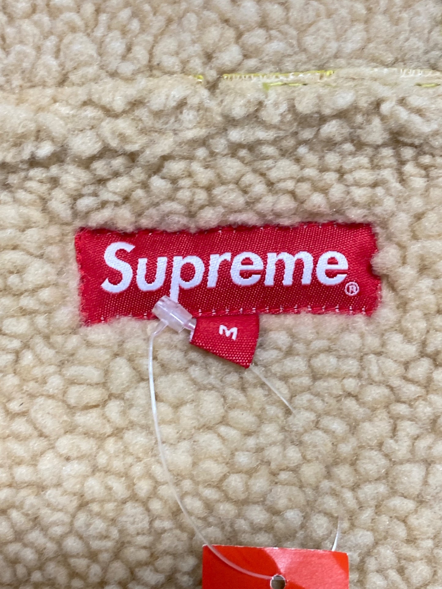 [Pre-owned] SUPREME Faux Shearling Hooded Jacket