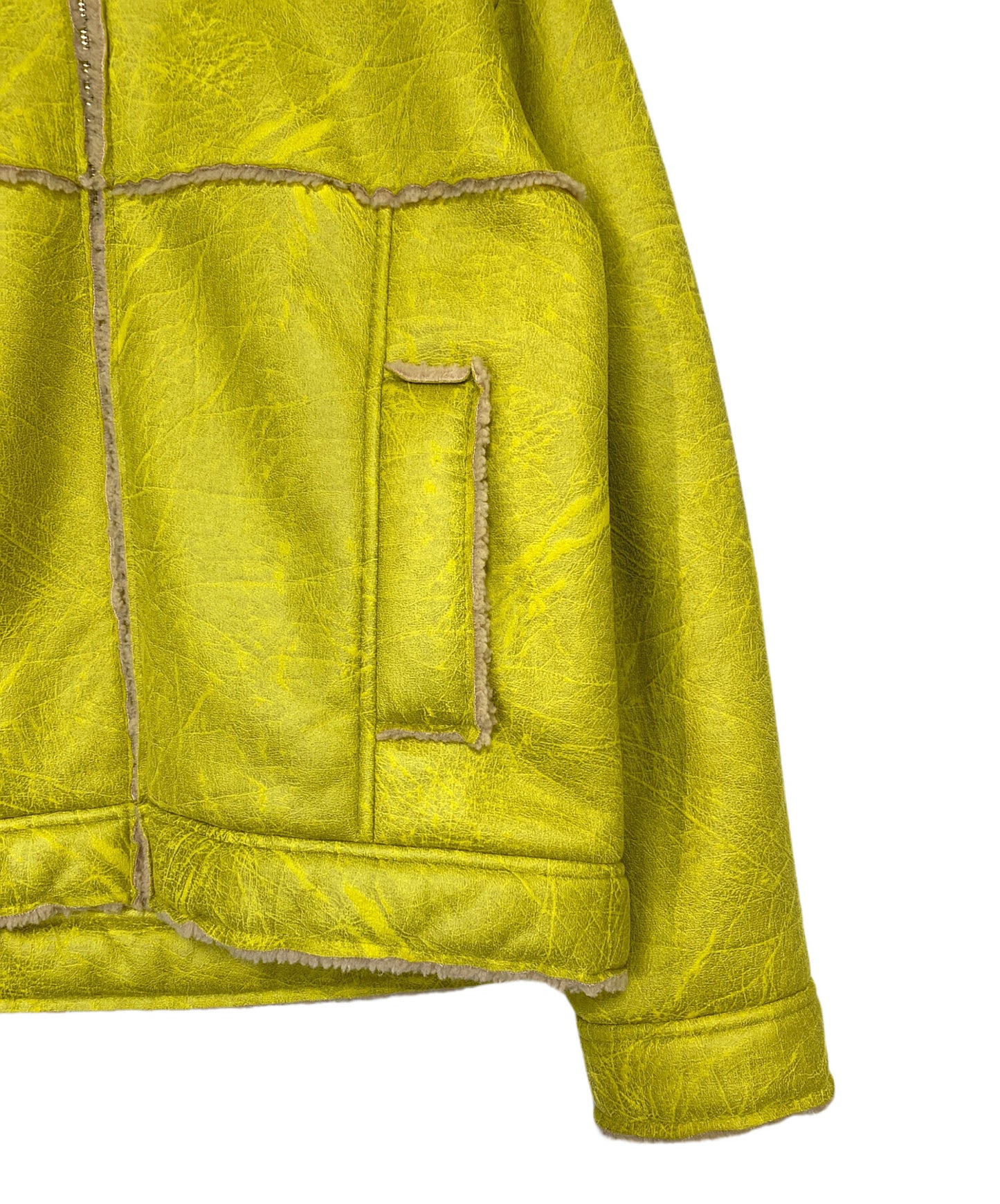 [Pre-owned] SUPREME Faux Shearling Hooded Jacket