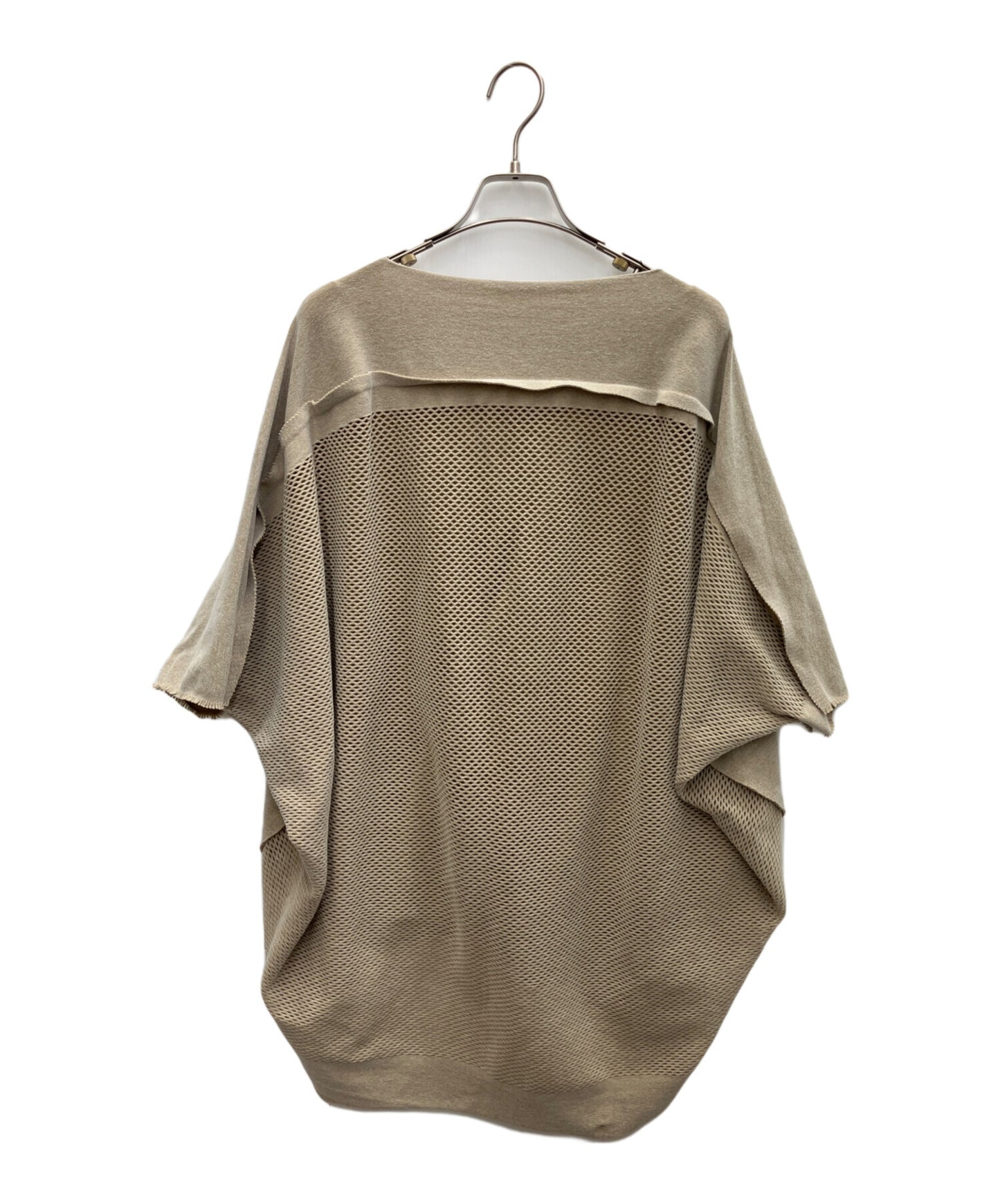 [Pre-owned] ISSEY MIYAKE Mesh Stretch Knit Pullover IM92KK708