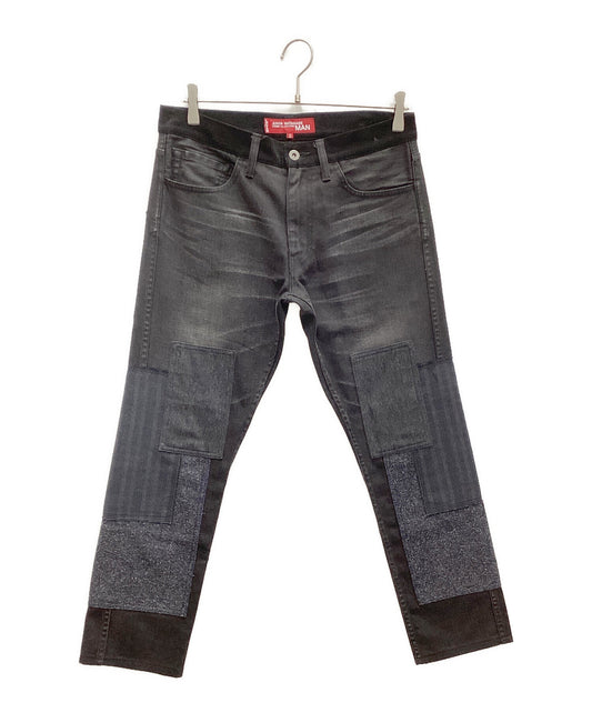 [Pre-owned] COMME des GARCONS JUNYA WATANABE MAN Patchwork denim pants made of different materials WL-P207