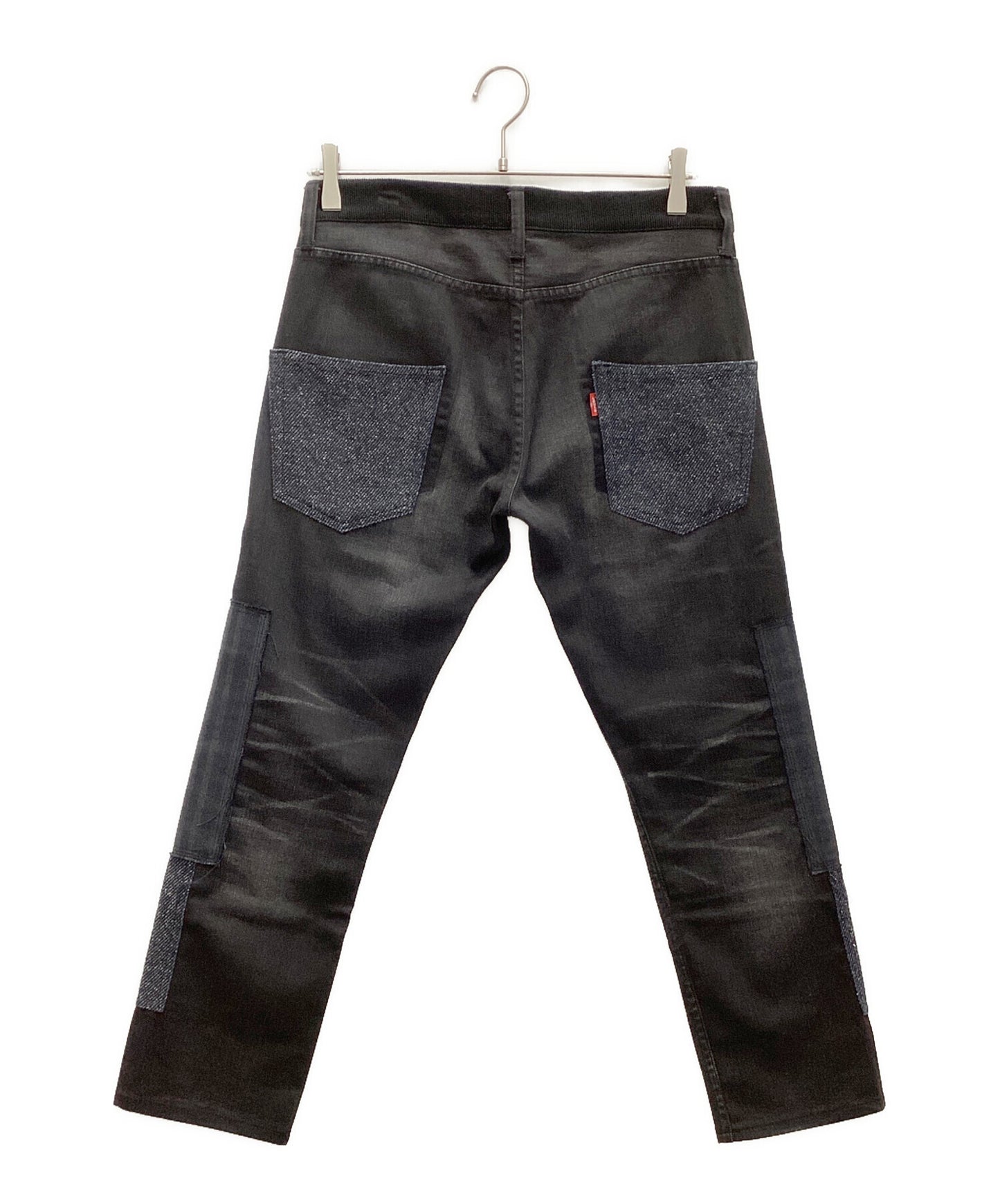 [Pre-owned] COMME des GARCONS JUNYA WATANABE MAN Patchwork denim pants made of different materials WL-P207