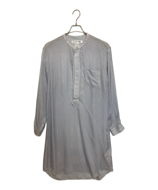 [Pre-owned] COMME des GARCONS SHIRT No collar pullover stripe shirt S27048