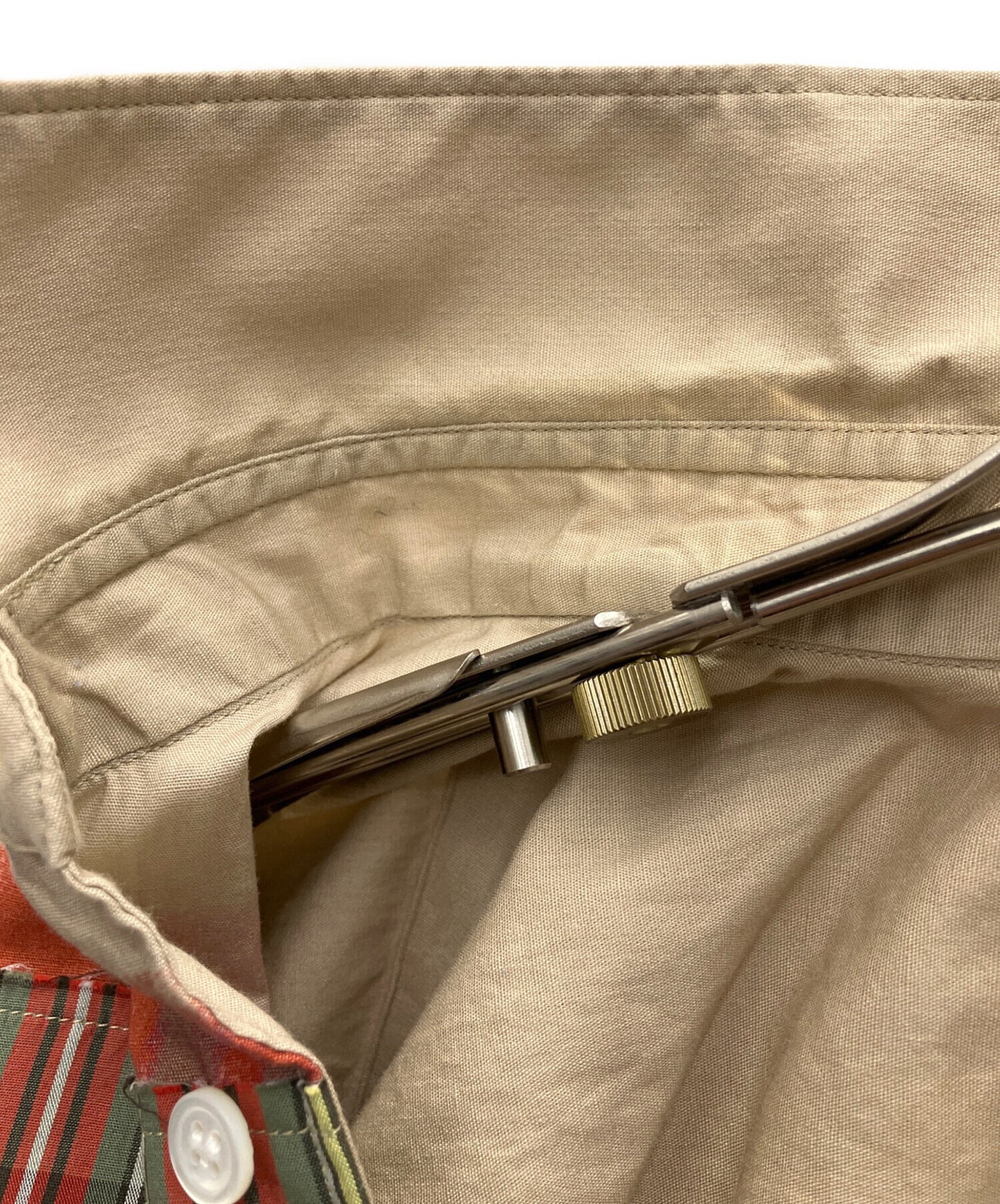 [Pre-owned] COMME des GARCONS SHIRT patchwork shirt S22032