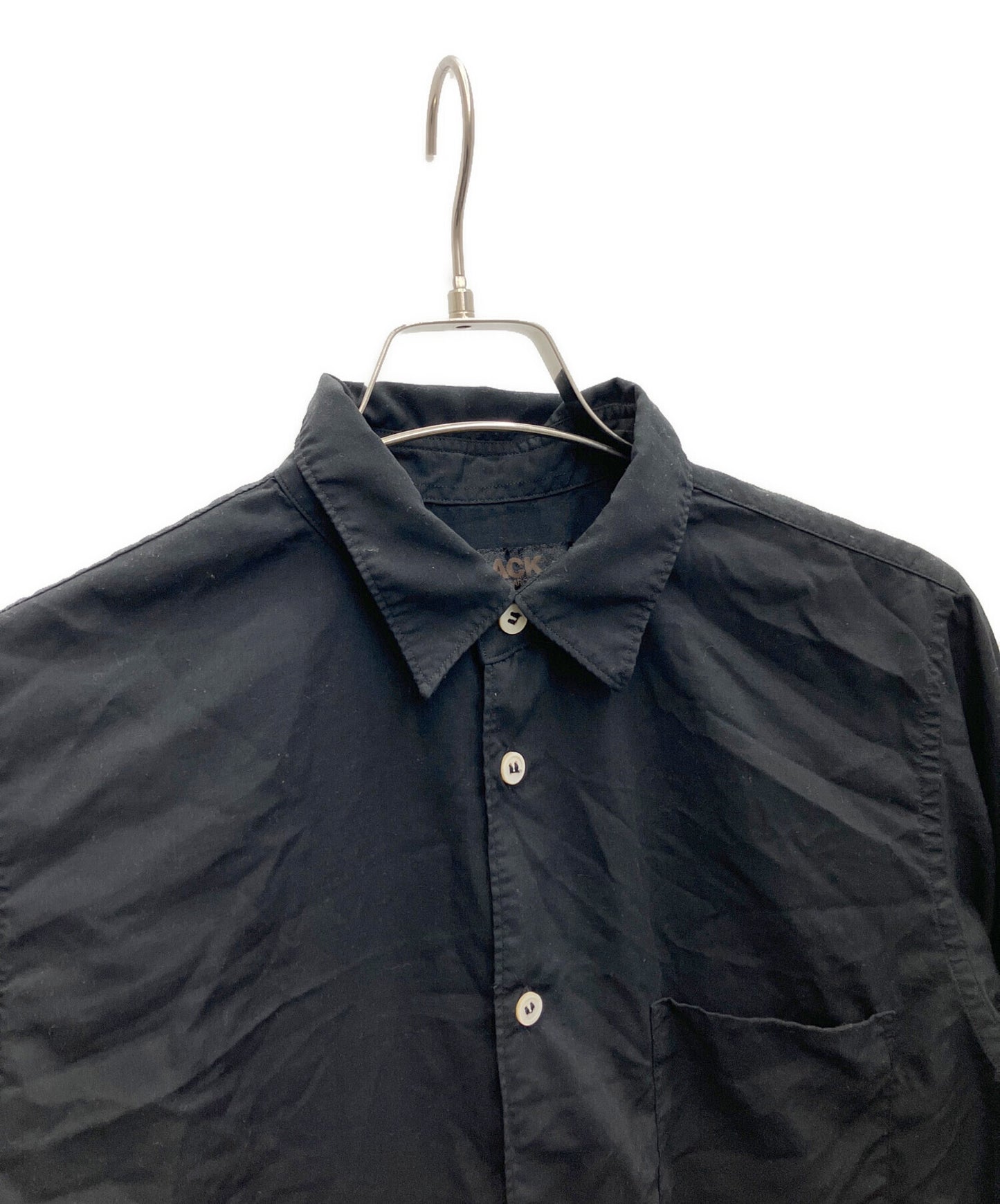 [Pre-owned] BLACK COMME des GARCONS side-slit shirt 1M-B018/AD2023