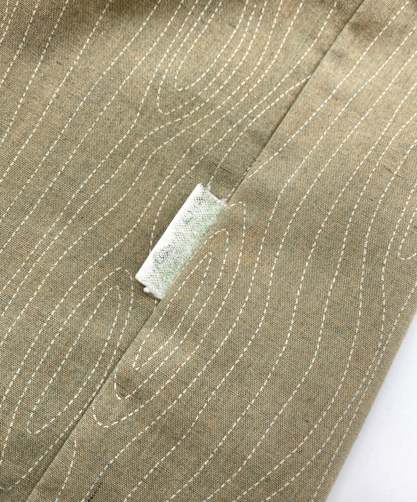 [Pre-owned] stussy wood grain pattern shirt