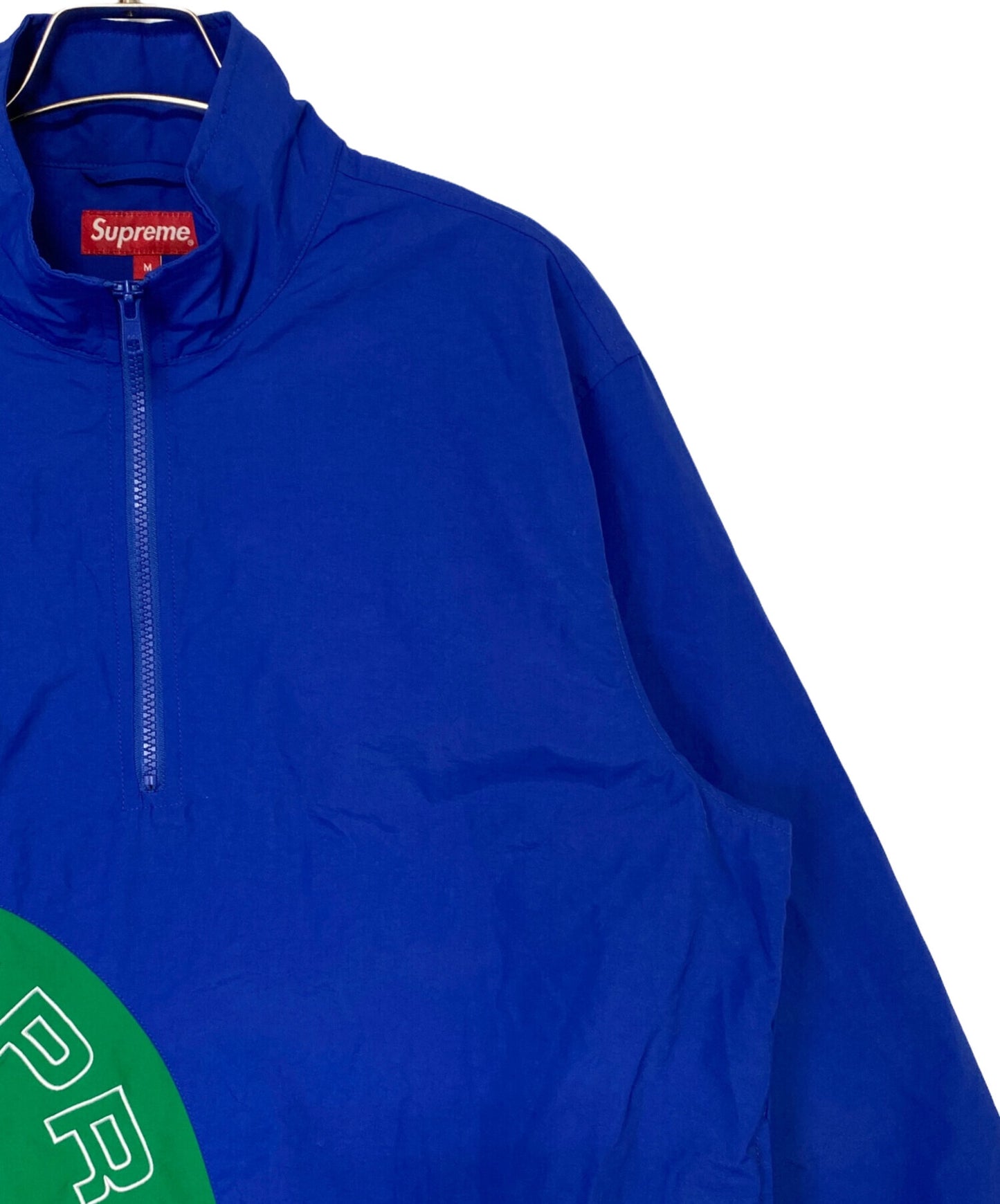 [Pre-owned] SUPREME Corner Arc Half Zip Pullover
