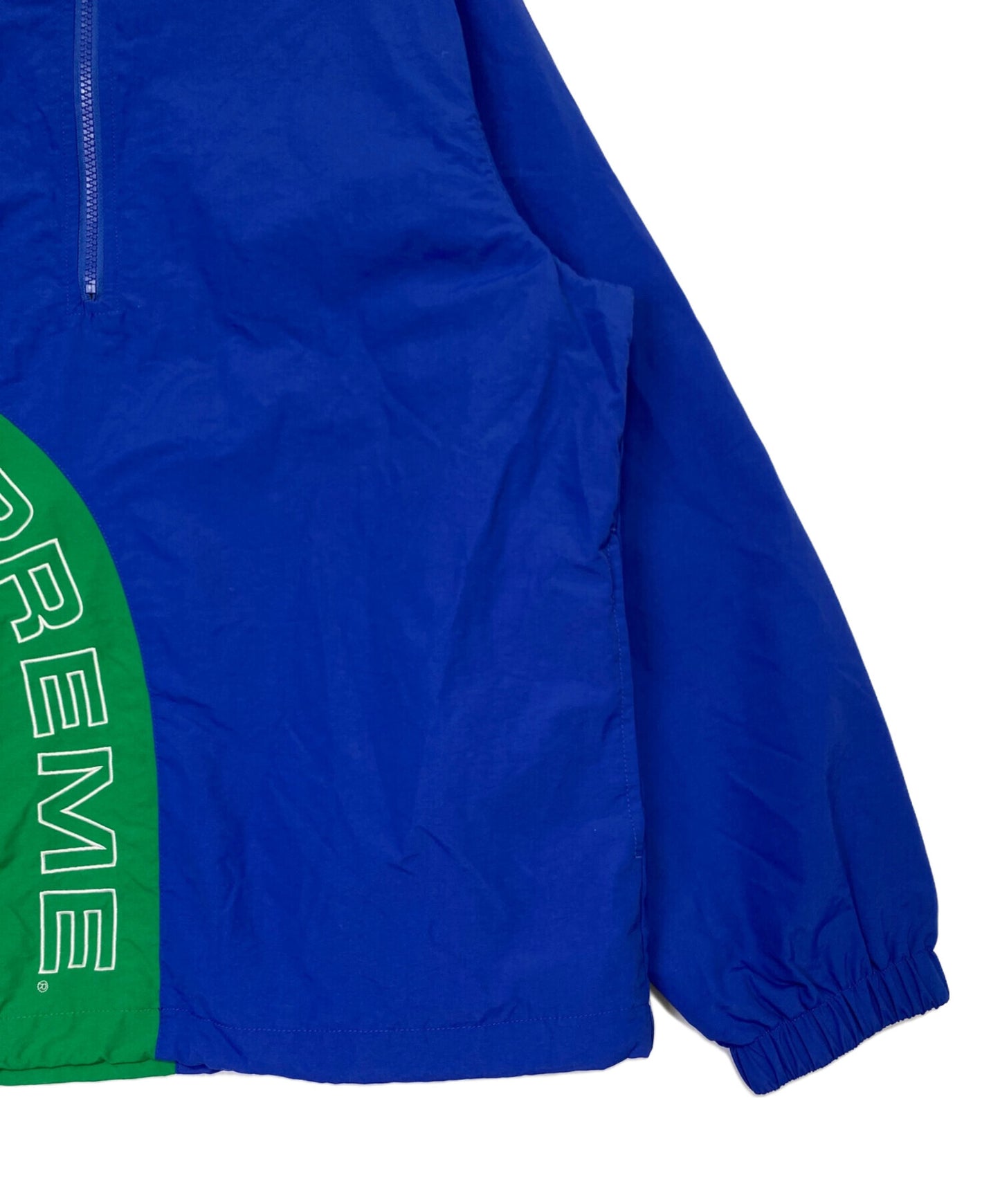 [Pre-owned] SUPREME Corner Arc Half Zip Pullover