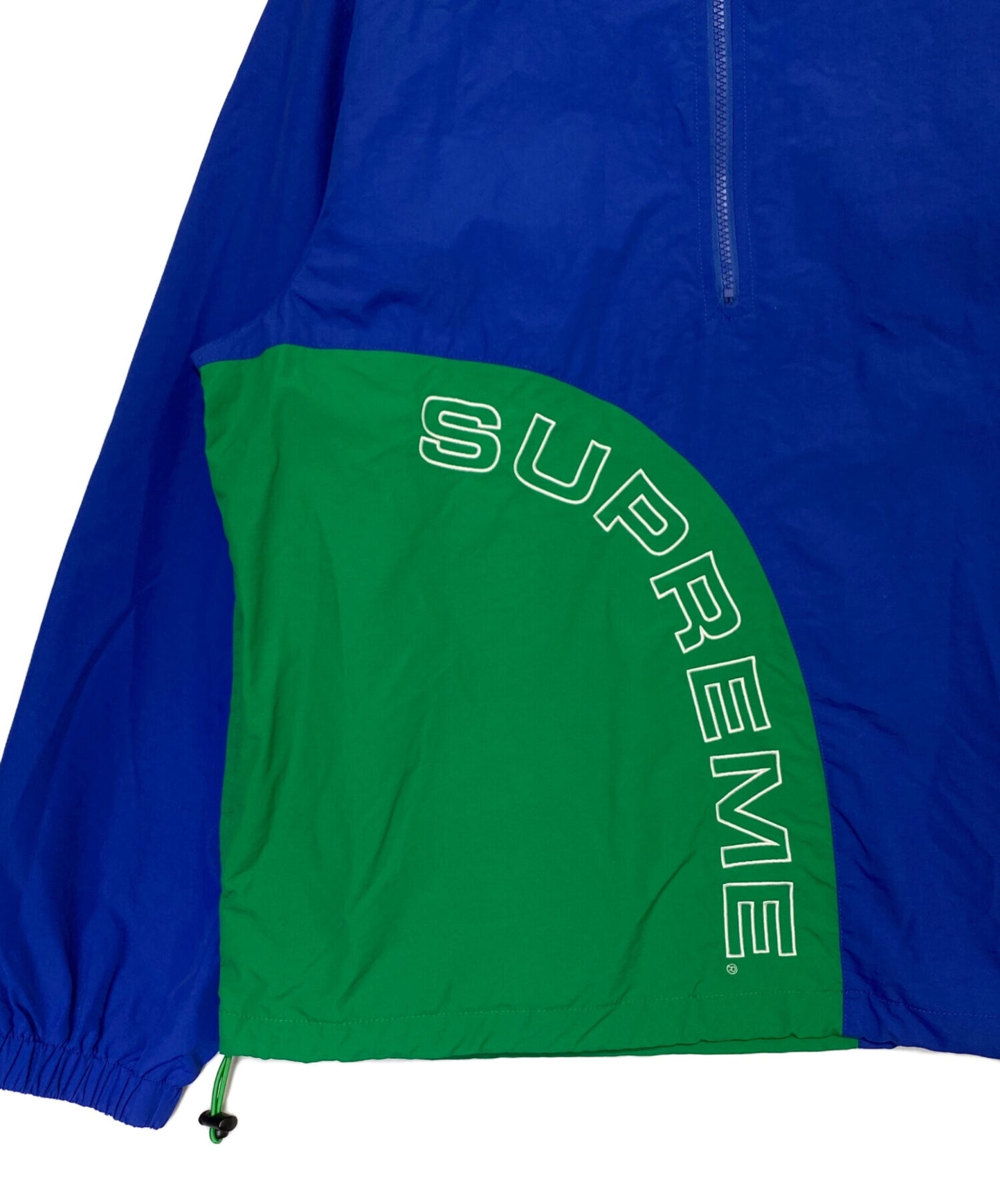 [Pre-owned] SUPREME Corner Arc Half Zip Pullover