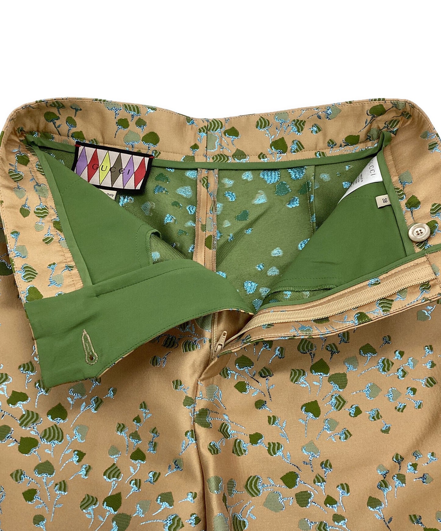 [Pre-owned] GUCCI high-waisted shorts 708423 ZAJ2S