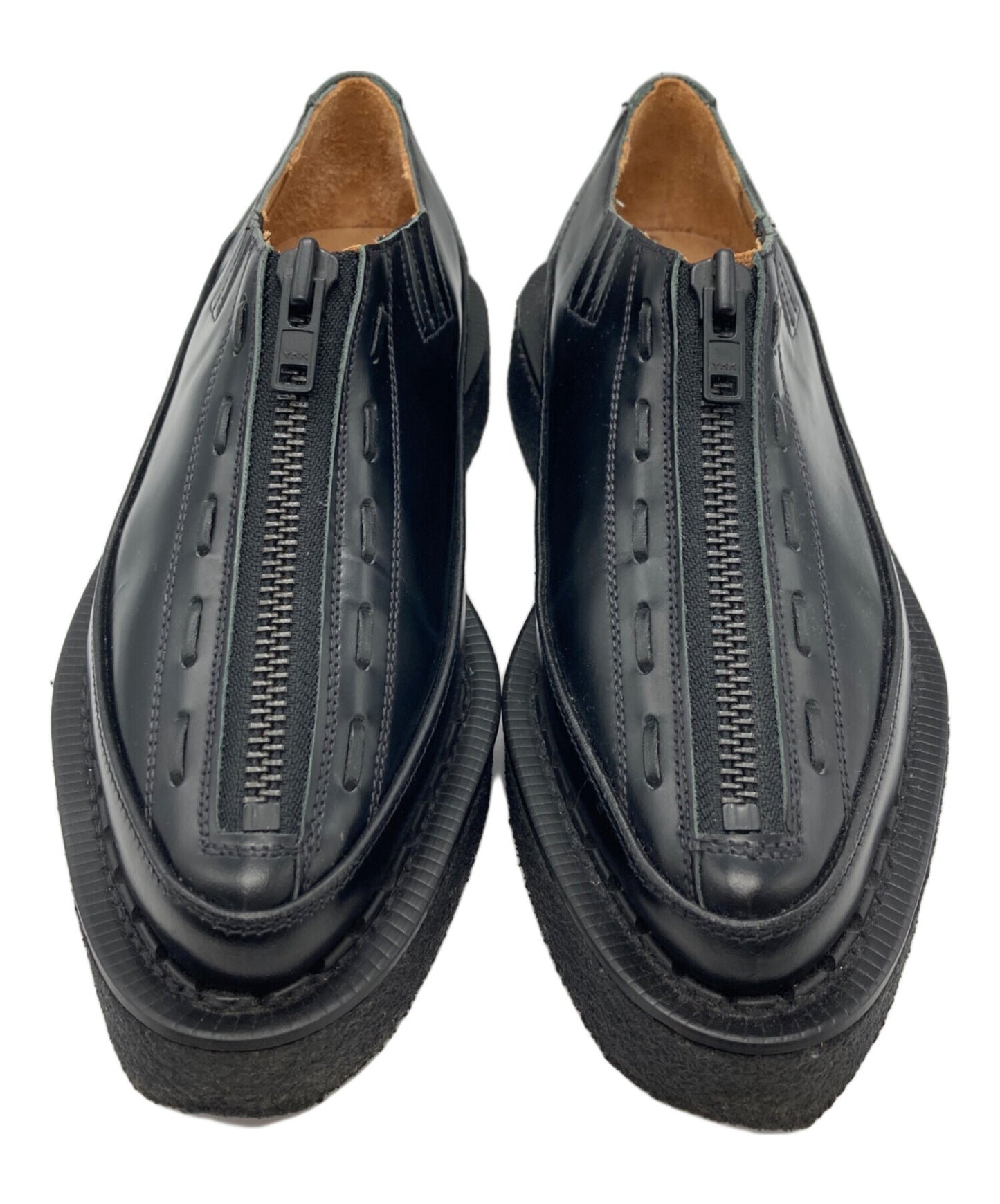 [Pre-owned] COMME des GARCONS HOMME PLUS ZIP SLIP-ON CREEPER PF-K102-001