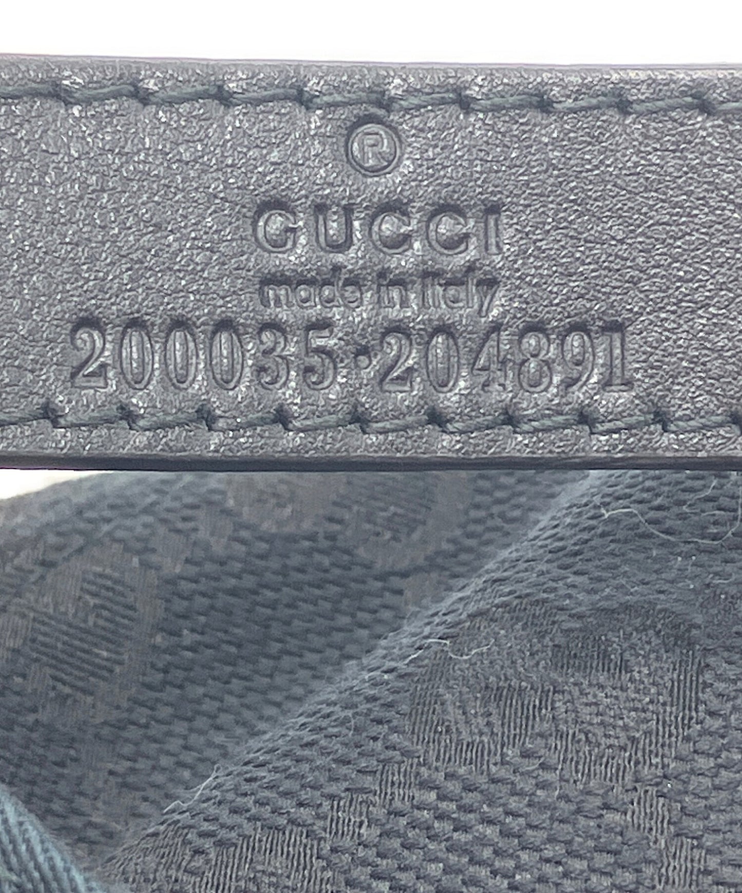 [Pre-owned] GUCCI GG Canvas Baseball Cap 200035 204891