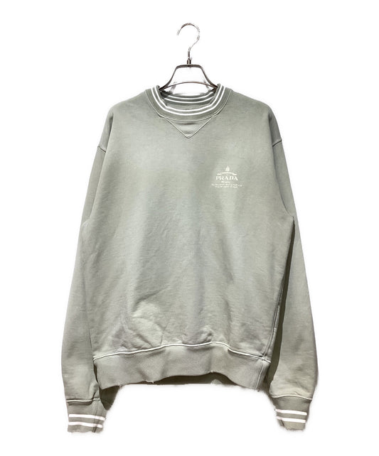 [Pre-owned] PRADA Faded finish sweatshirt UJL69B