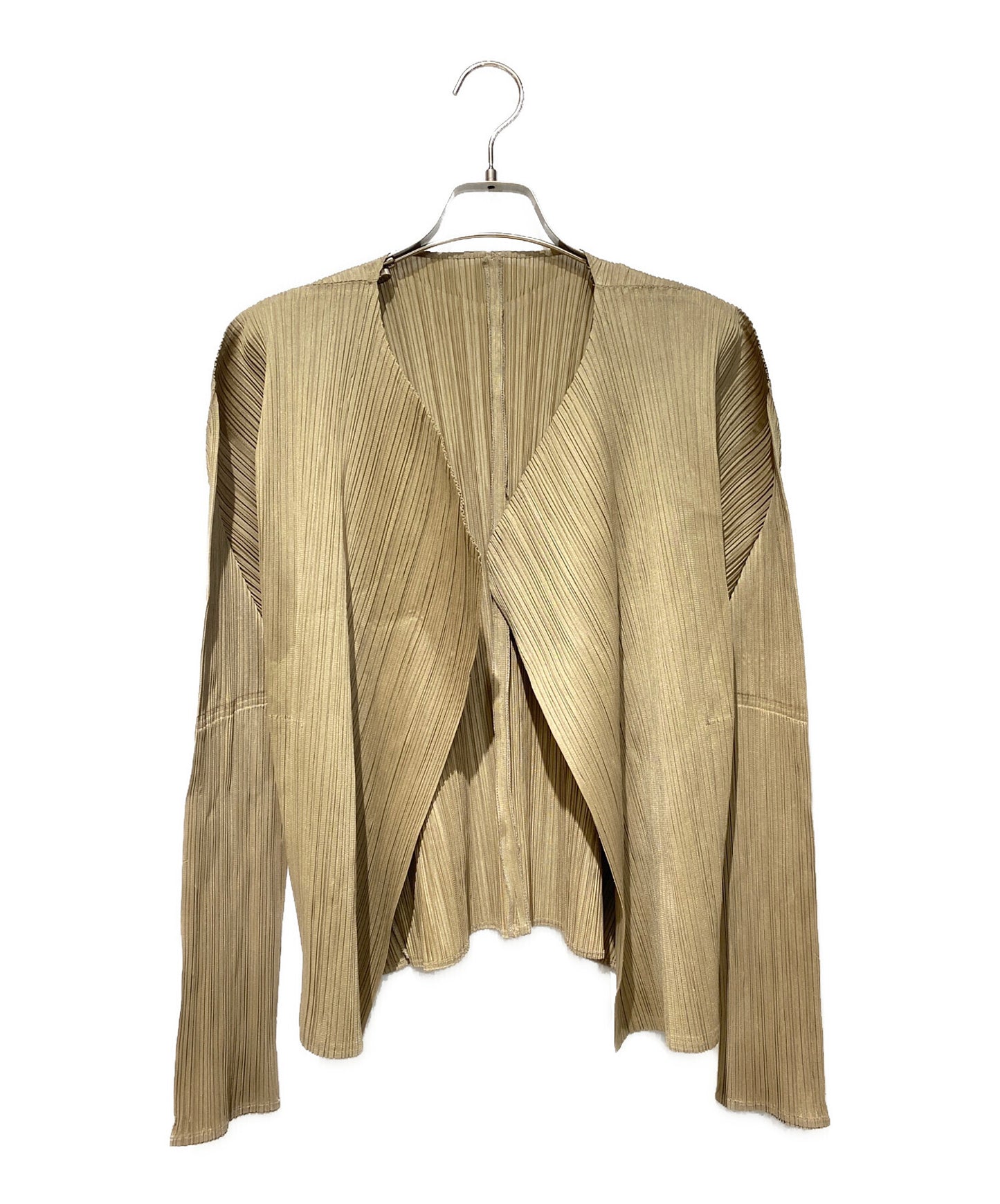 [Pre-owned] PLEATS PLEASE pleated cardigan PP61-JD323