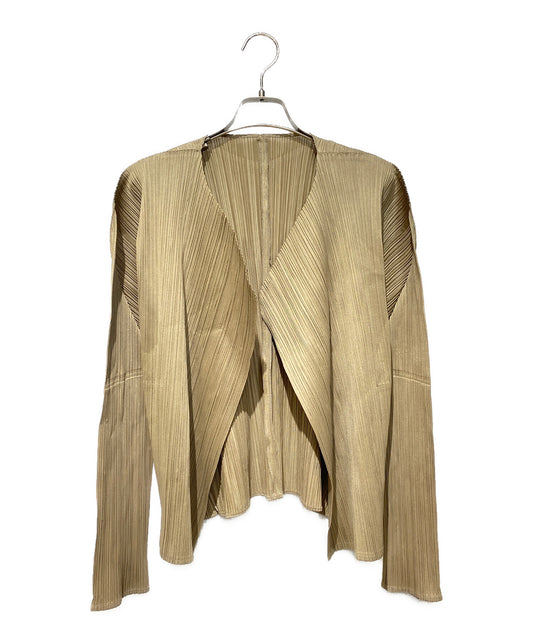 [Pre-owned] PLEATS PLEASE pleated cardigan PP61-JD323