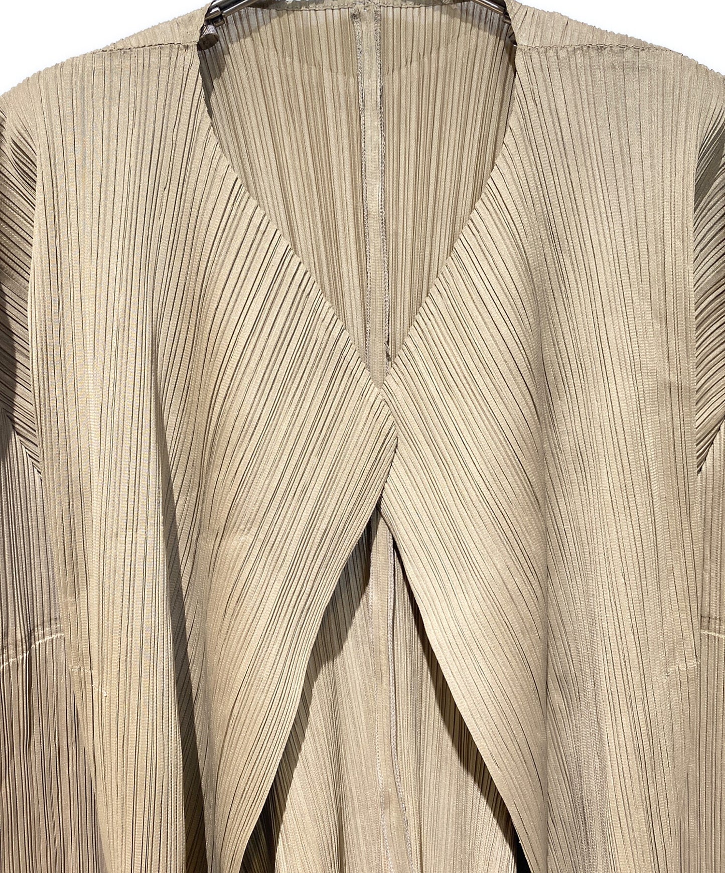 [Pre-owned] PLEATS PLEASE pleated cardigan PP61-JD323