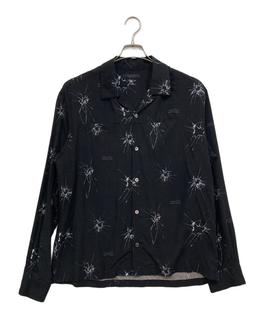 [Pre-owned] UNDERCOVER open collar tencel shirt UCY9401-2