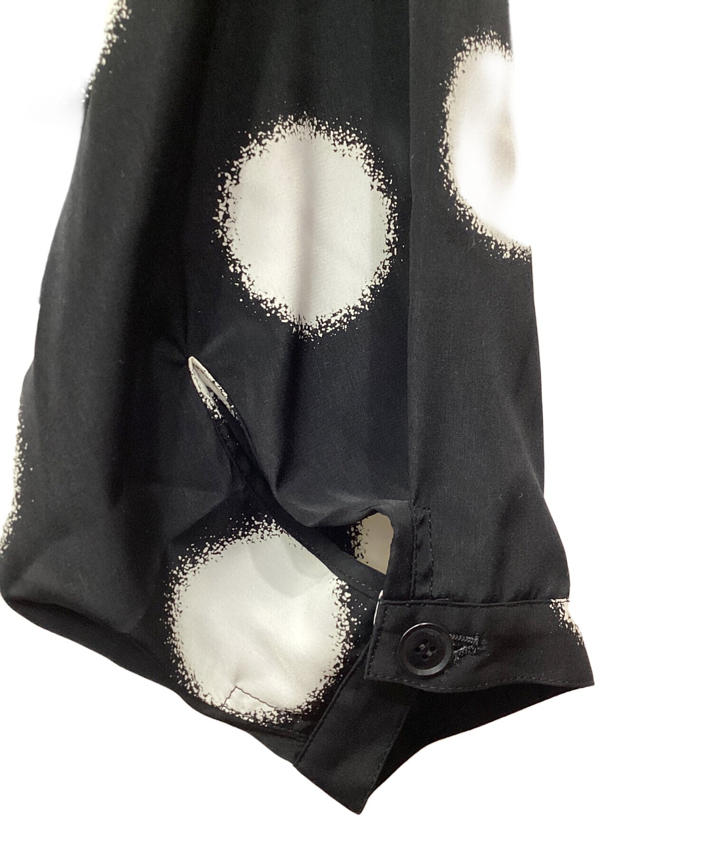 [Pre-owned] Y's Polka Dot Voluminous Dress YS-D40-931