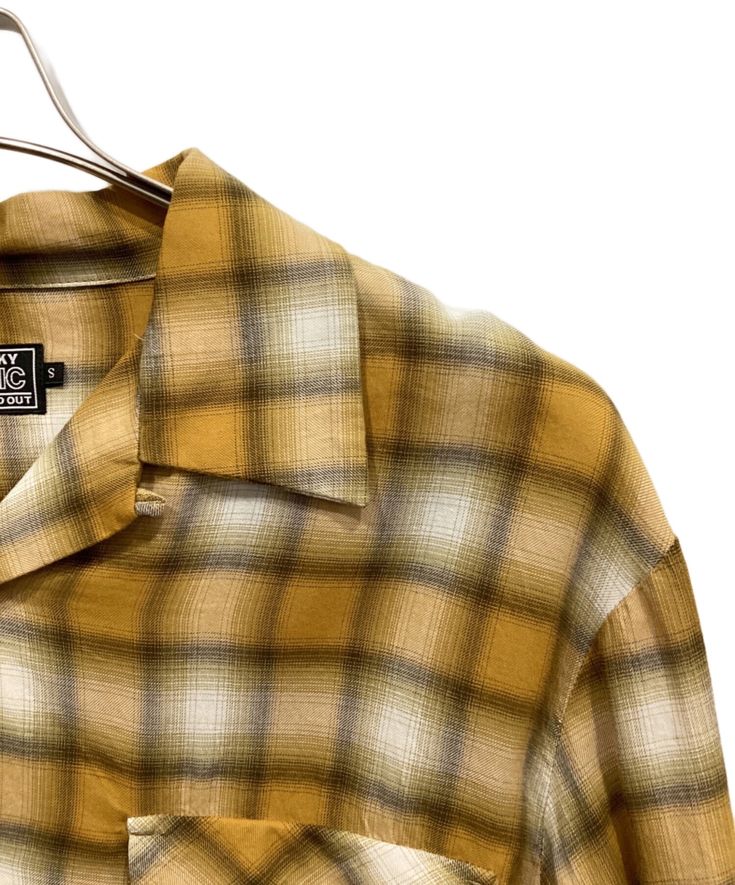 [Pre-owned] Hysteric Glamour SMOKING GIRL open collar shirt 02233AH02