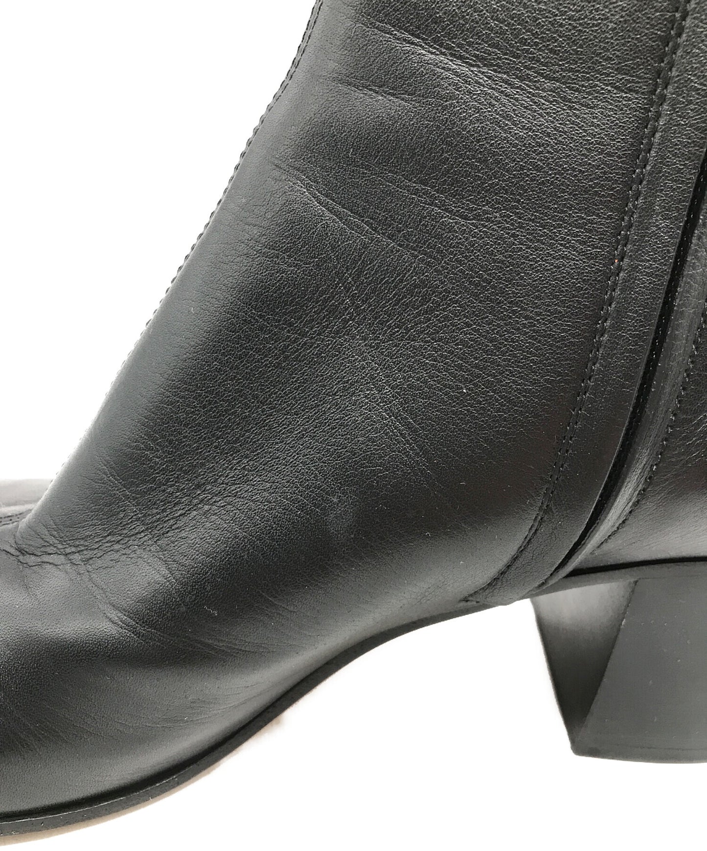 [Pre-owned] LOEWE Terra Leather Ankle Boots / Ankle boots / Boots