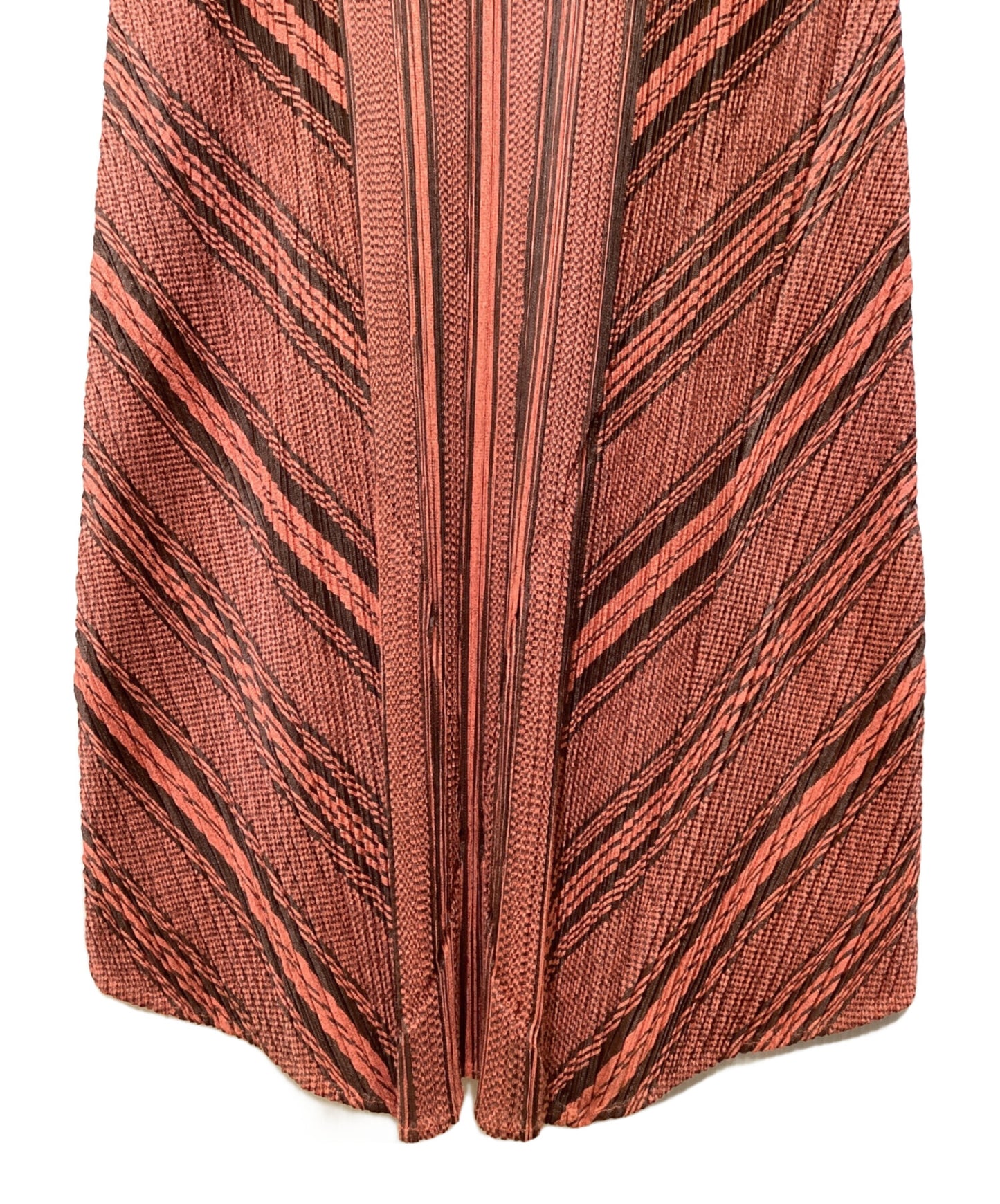 [Pre-owned] PLEATS PLEASE Open Neck Long Dress PP11-JH564