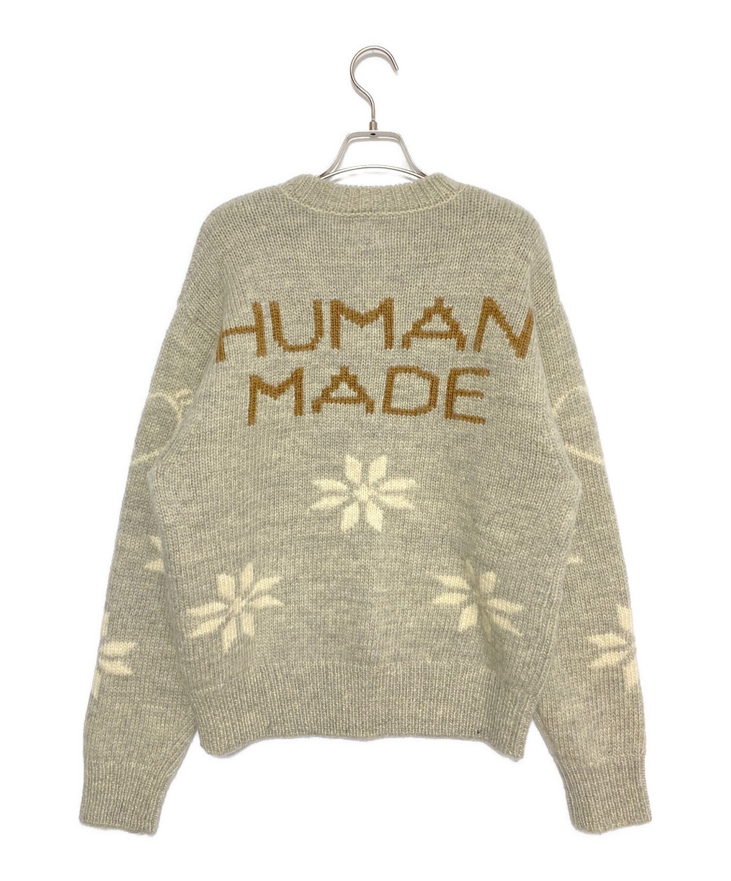 [Pre-owned] HUMAN MADE SNOWFLAKE KNIT SWEATER HM28CS017