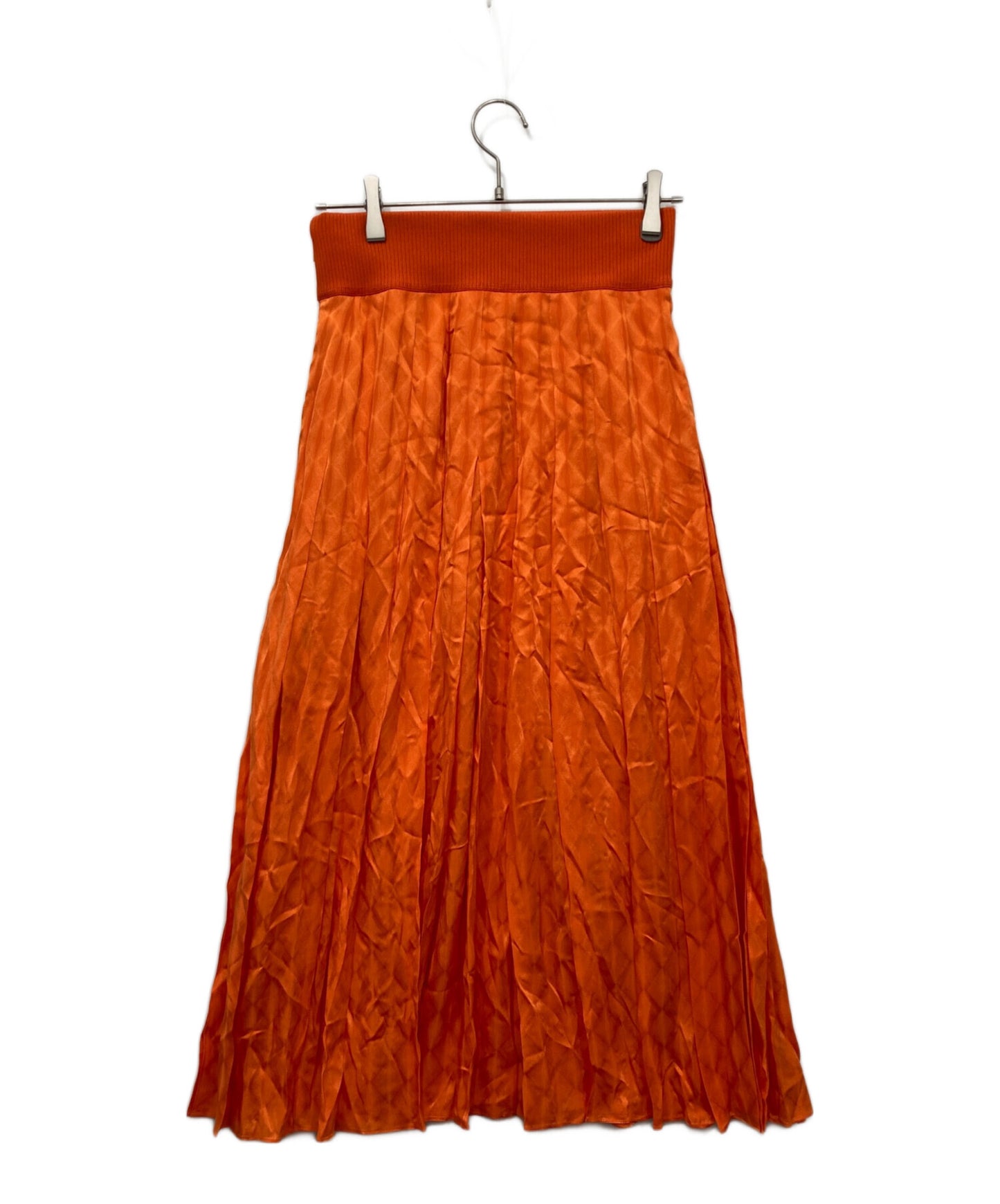 [Pre-owned] FENDI pleated long skirt FQ6695