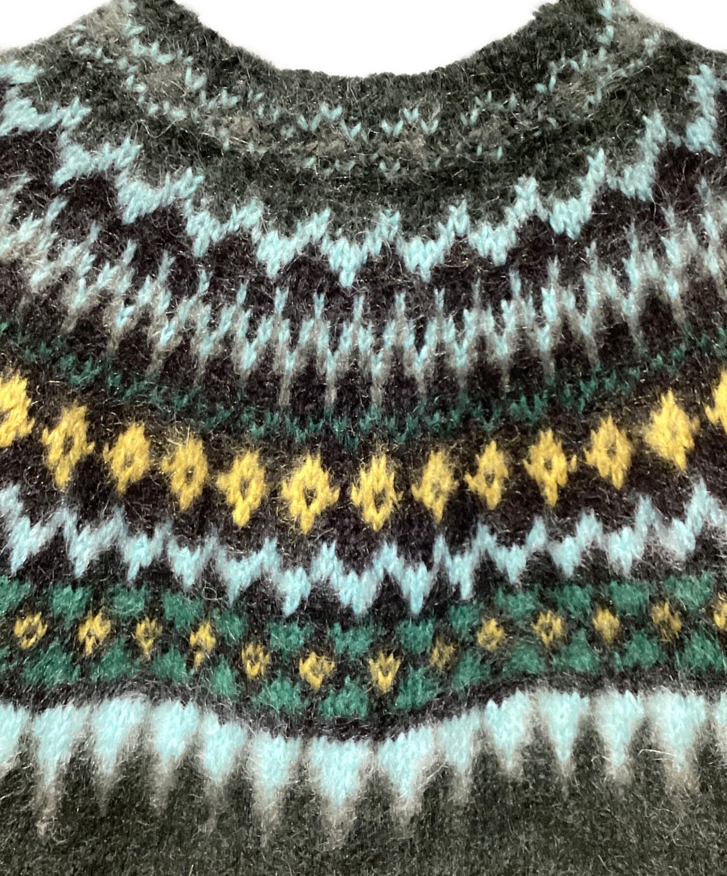 [Pre-owned] LOEWE Mohair-blend crew-neck knit S359Y14KDX