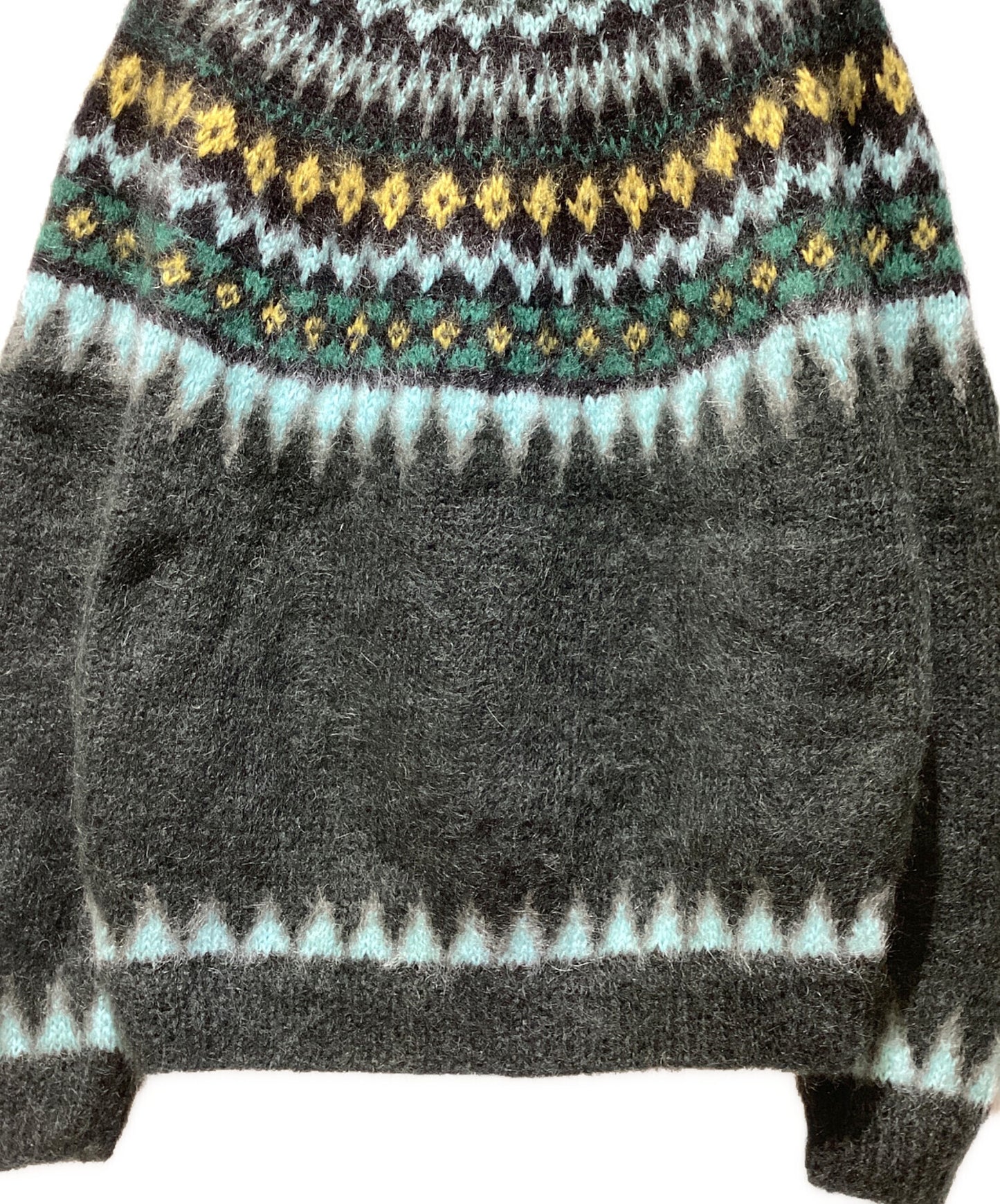 [Pre-owned] LOEWE Mohair-blend crew-neck knit S359Y14KDX