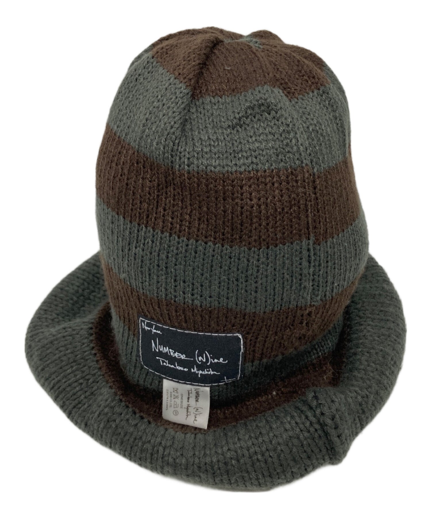 帽子 number (n)ine archive waffle knit cap NUMBER (N)INE – Archive Factory