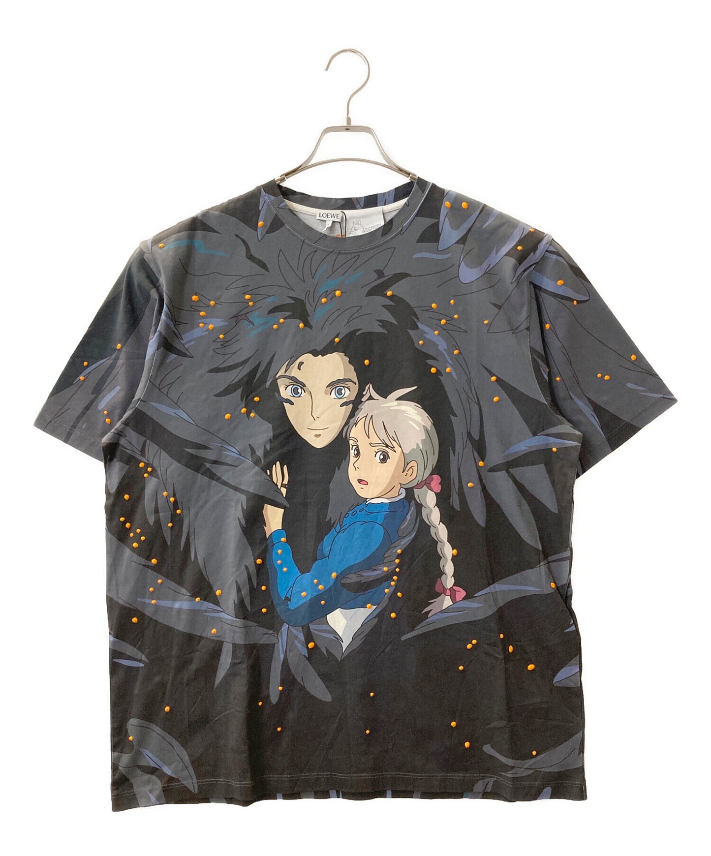 [Pre-owned] LOEWE Anagram collaboration T-shirt Howl's Moving Castle SB44Y22X16
