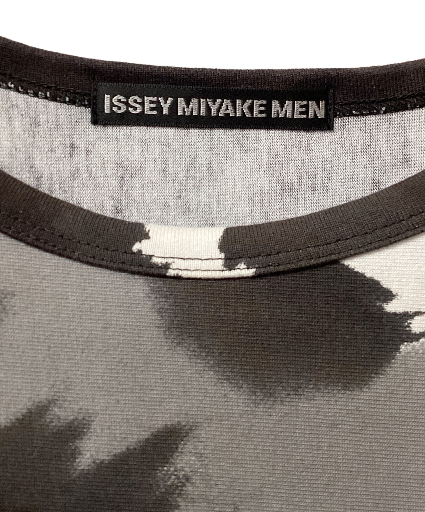 [Pre-owned] ISSEY MIYAKE MEN Hand-printed oversized T-shirt ME01JK194